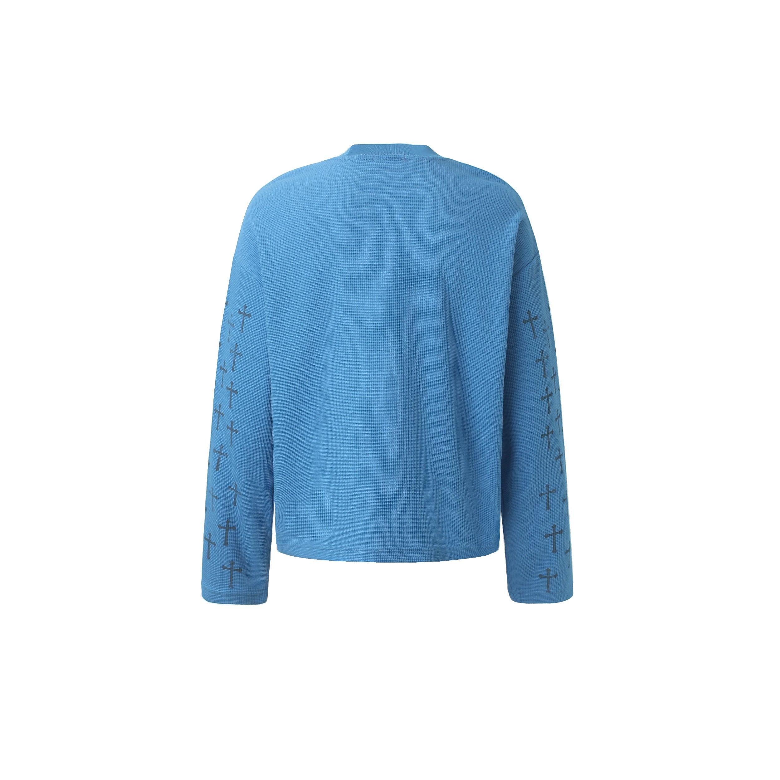 STARRVAINT Graphic Waffle Long Sleeve