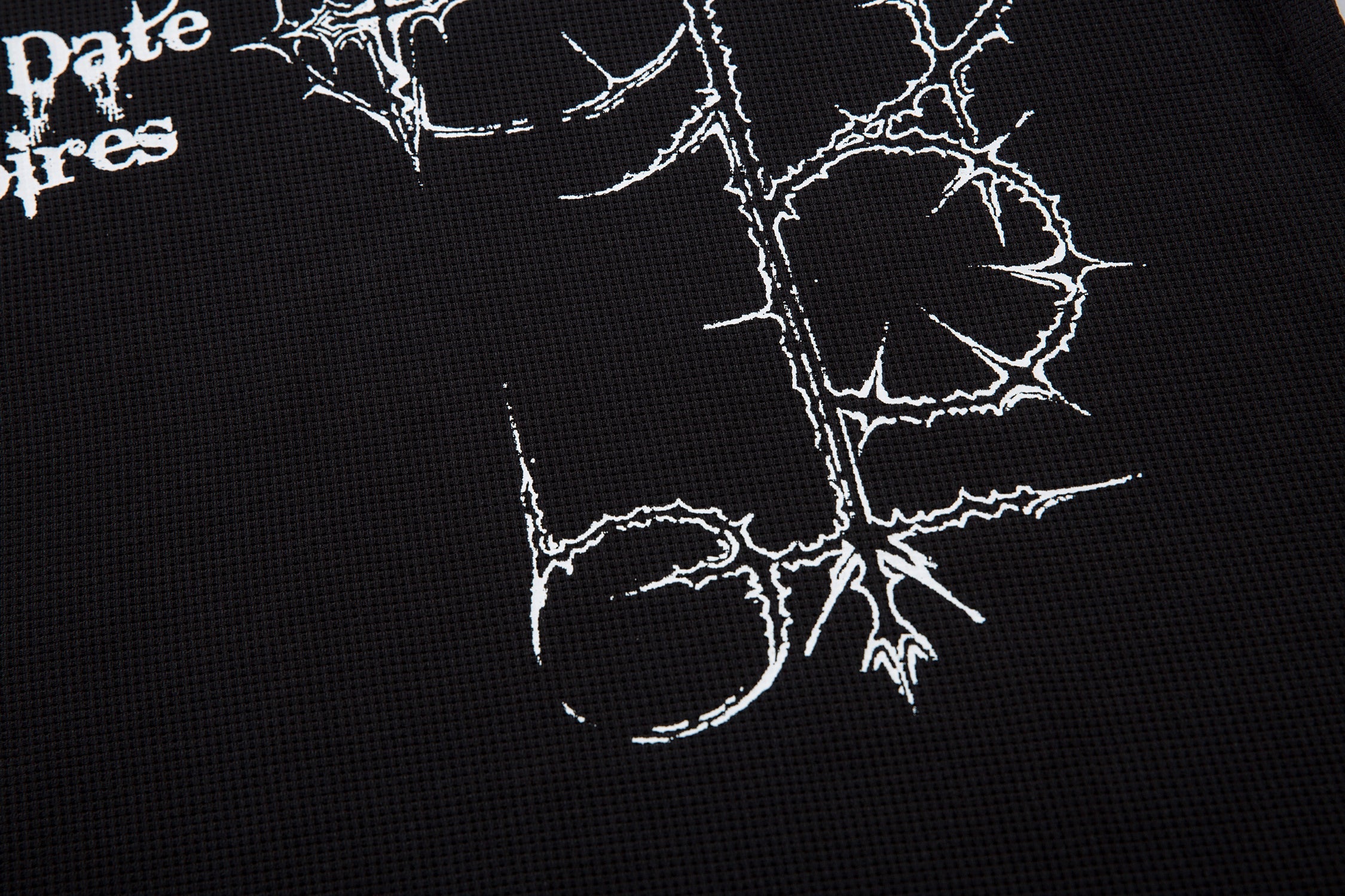 STARRVAINT Gothic Graphic Polo Shirt