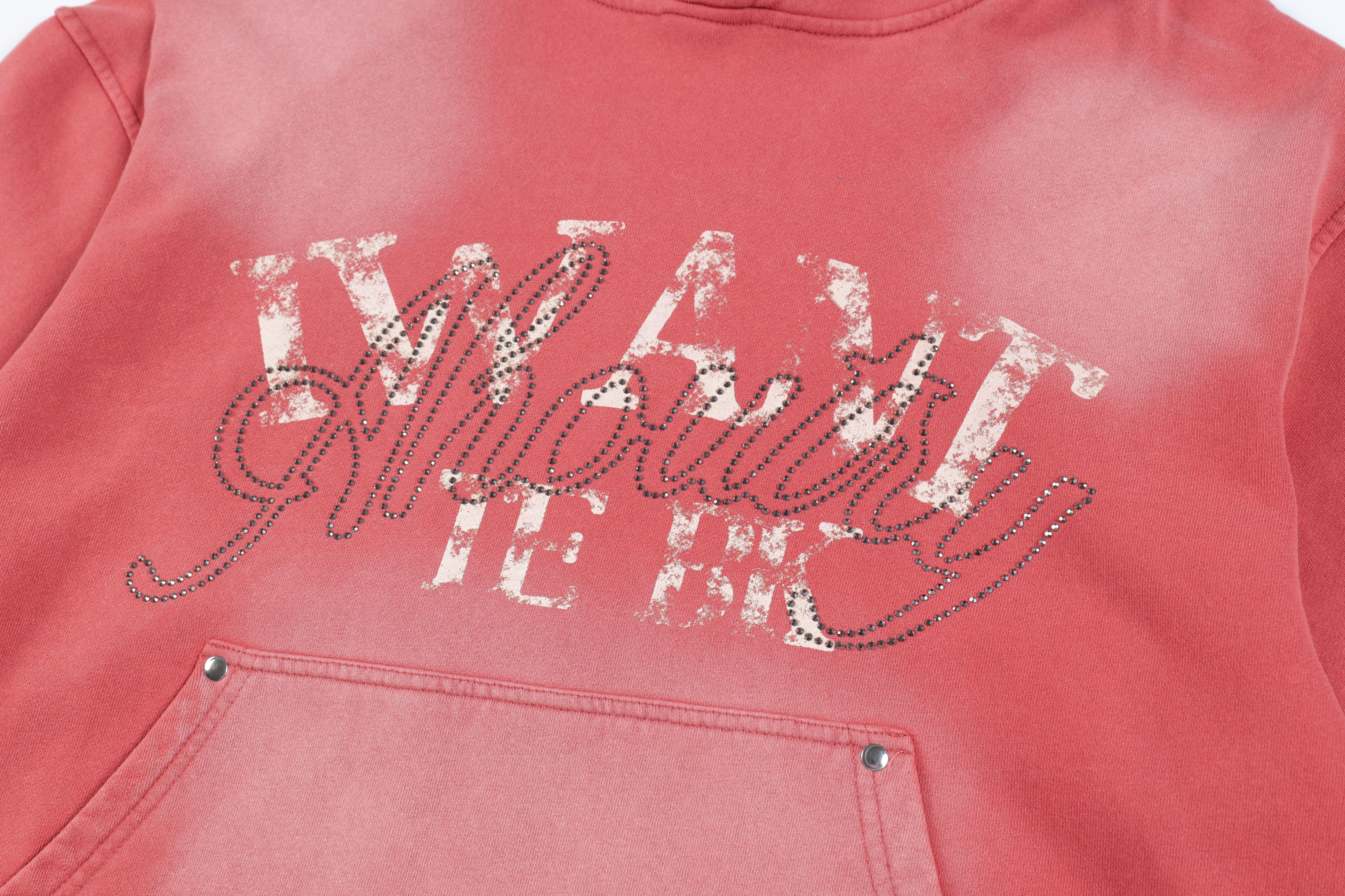 STARRVAINT Vintage Distressed Graphic Hoodie