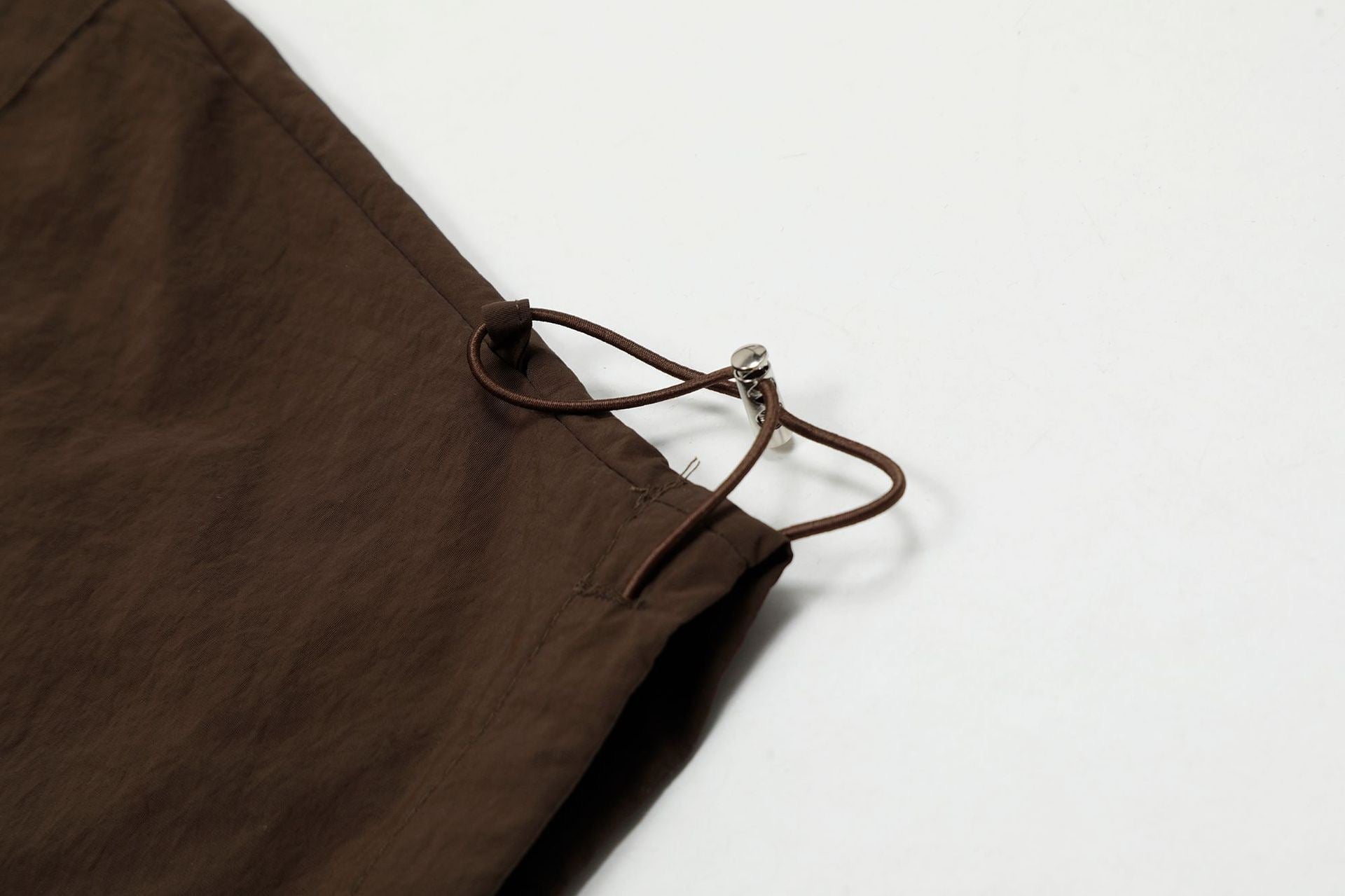 STARRVAINT Nylon Patch Wide-Leg Cargo Pants