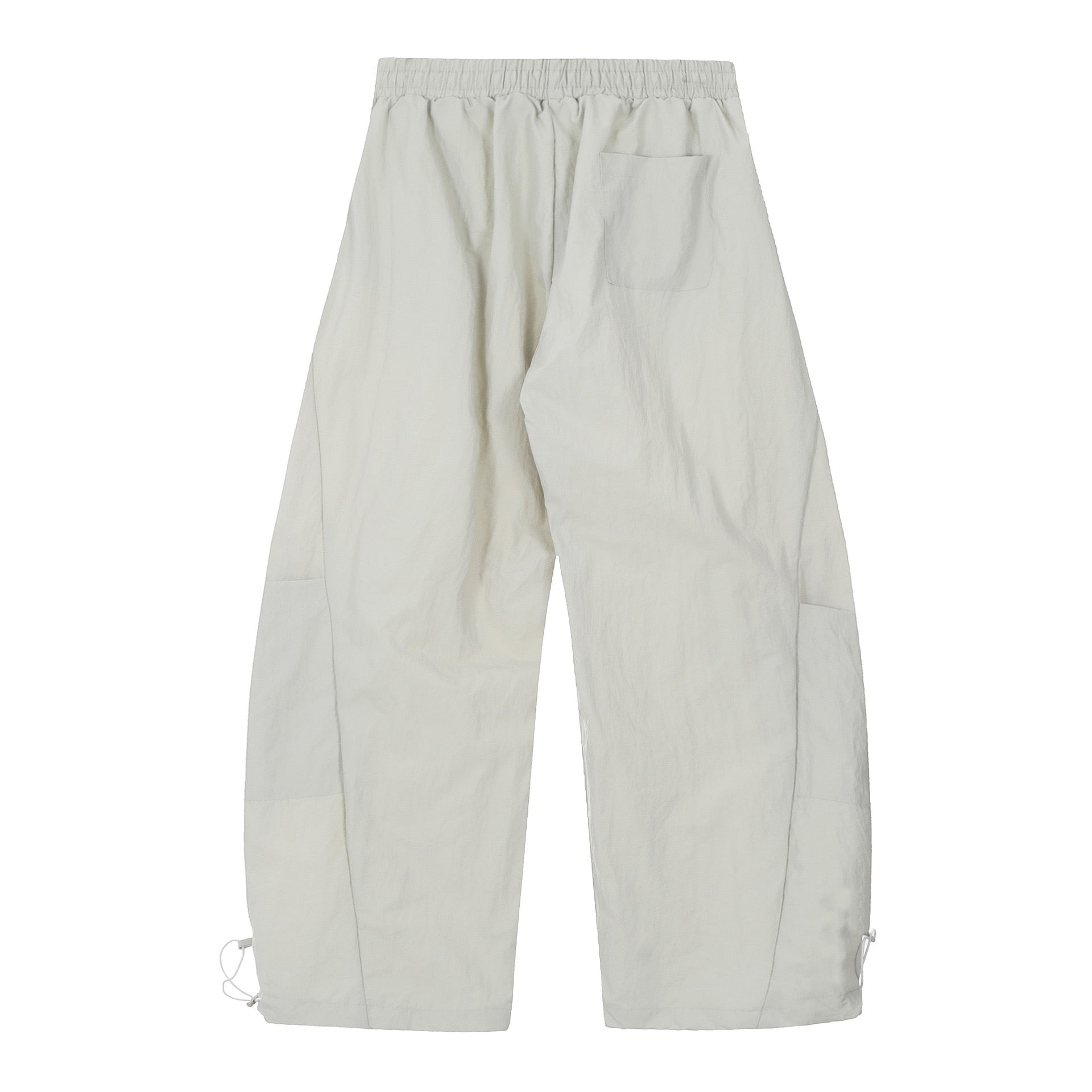 STARRVAINT Nylon Patch Wide-Leg Cargo Pants