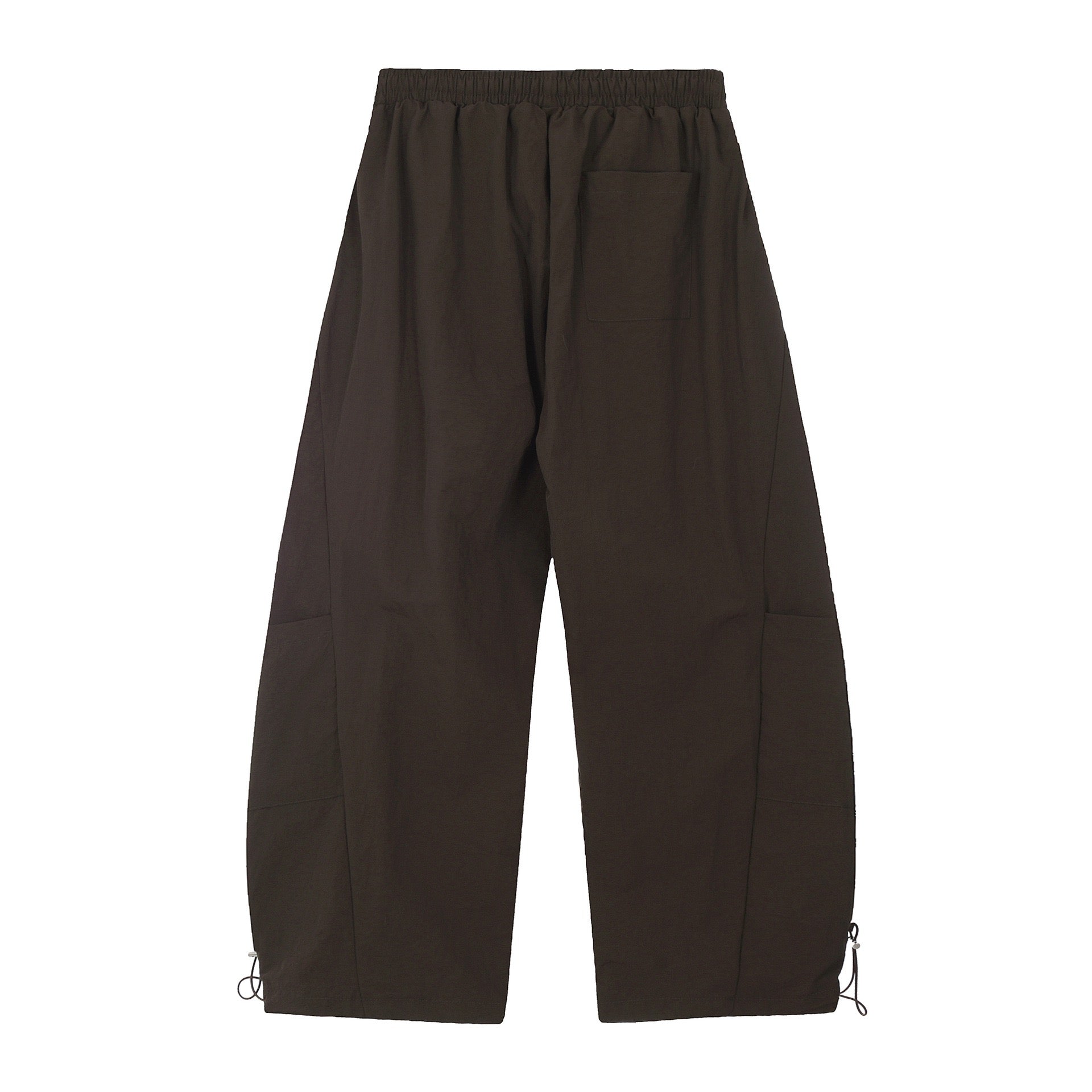 STARRVAINT Nylon Patch Wide-Leg Cargo Pants