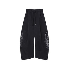 STARRVAINT Gothic Vine Zip Hoodie Set