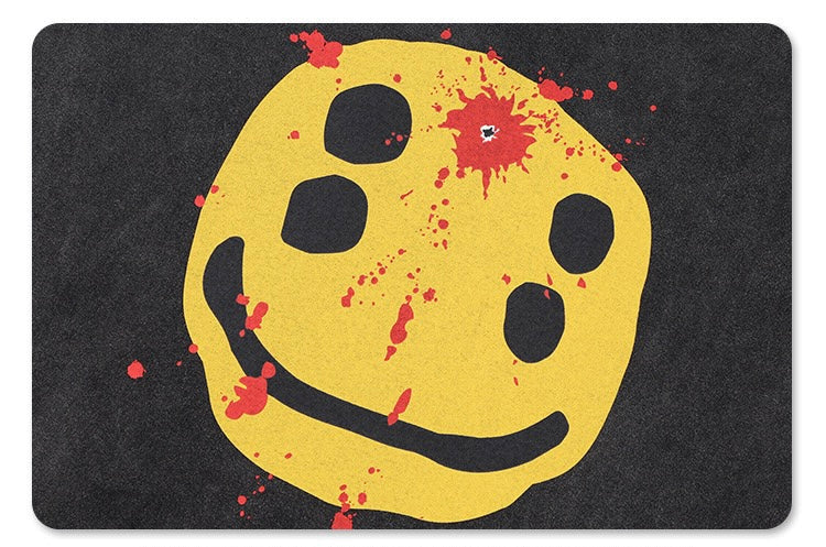 STARRVAINT Distressed Smiley Graphic Tee