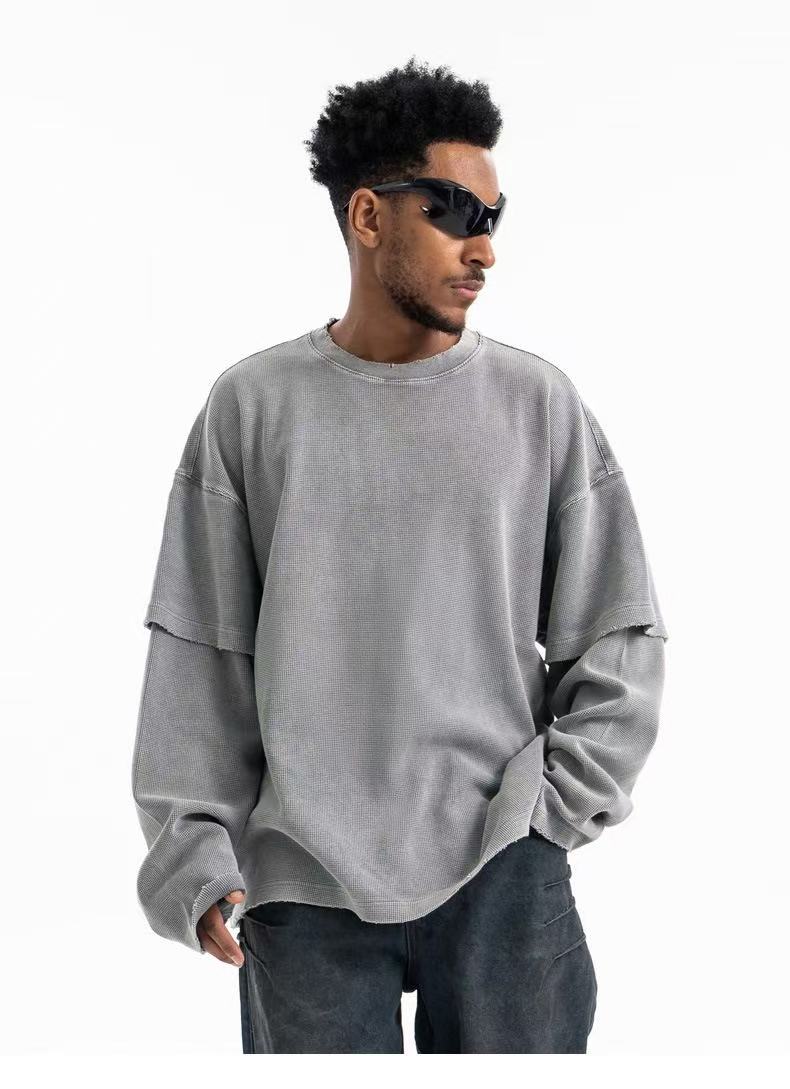STARRVAINT Retro Corduroy Crewneck