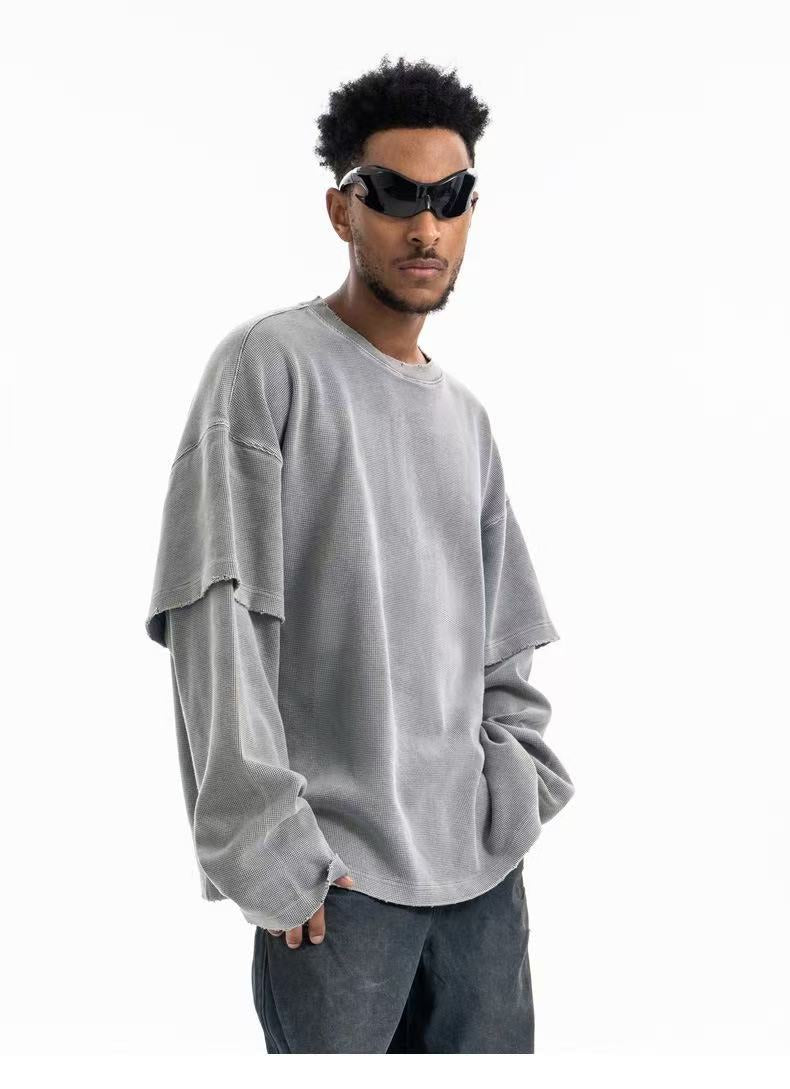 STARRVAINT Retro Corduroy Crewneck