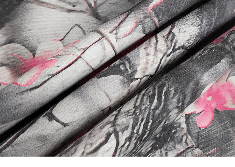 STARRVAINT Sakura Camo Graphic Hoodie