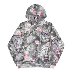 STARRVAINT Sakura Camo Graphic Hoodie