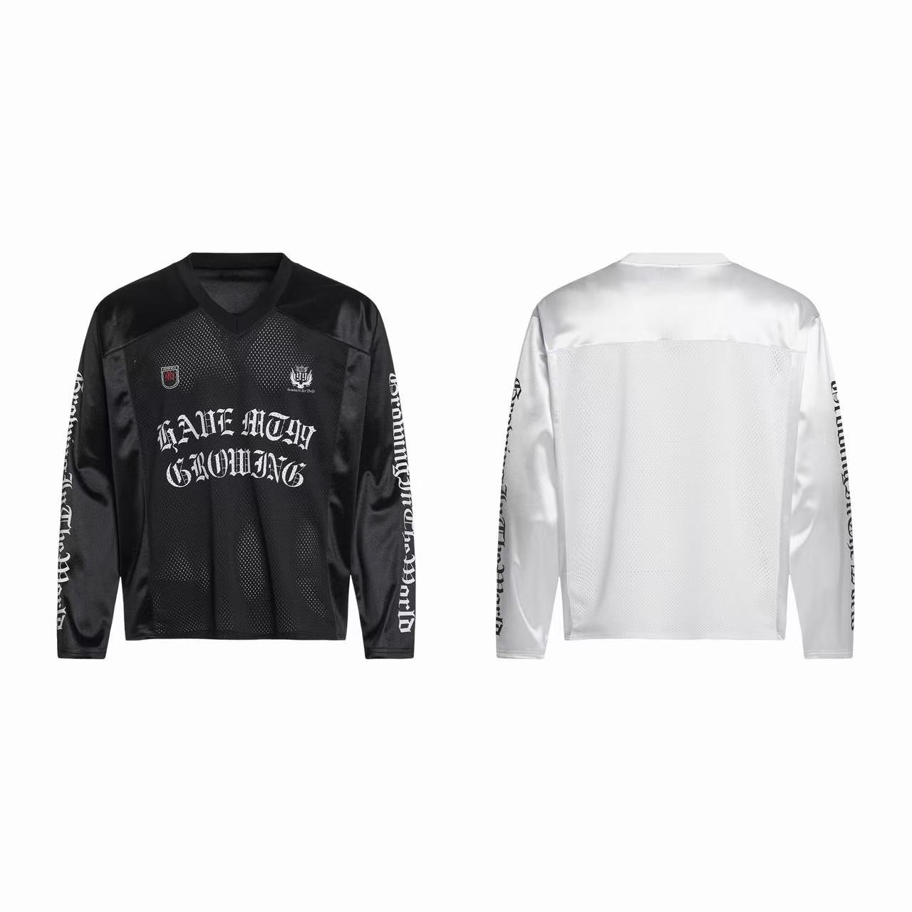 STARRVAINT Gothic Mesh Long Sleeve Jersey