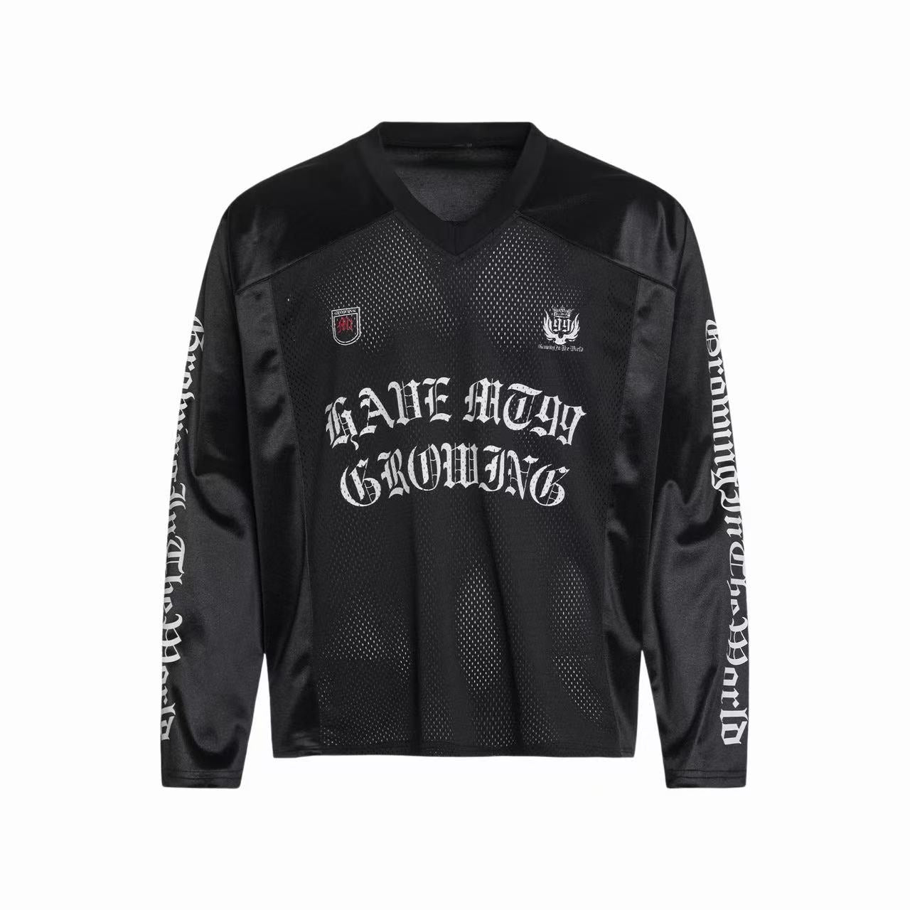 STARRVAINT Gothic Mesh Long Sleeve Jersey