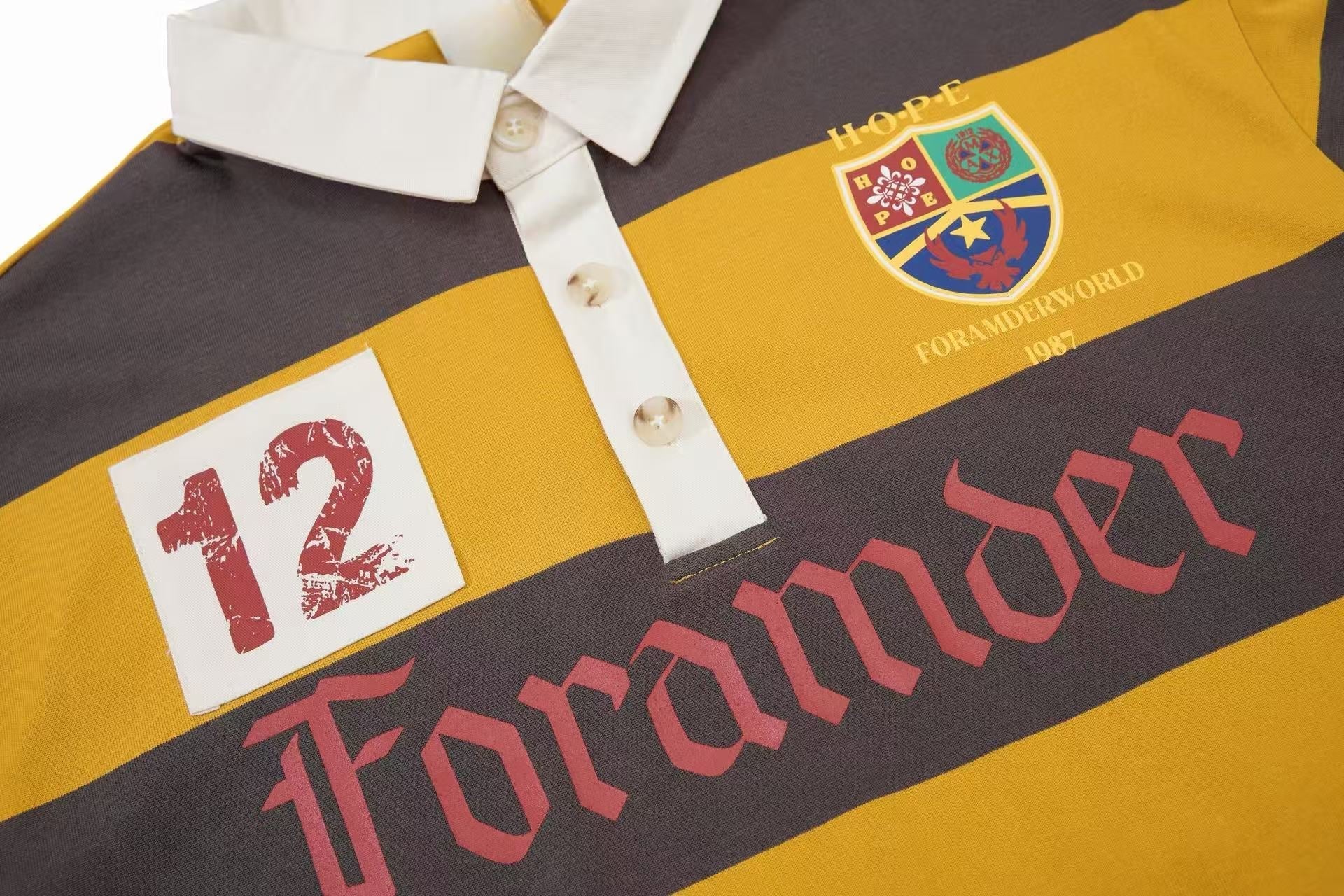 STARRVAINT “Heritage Stripe Rugby Polo”