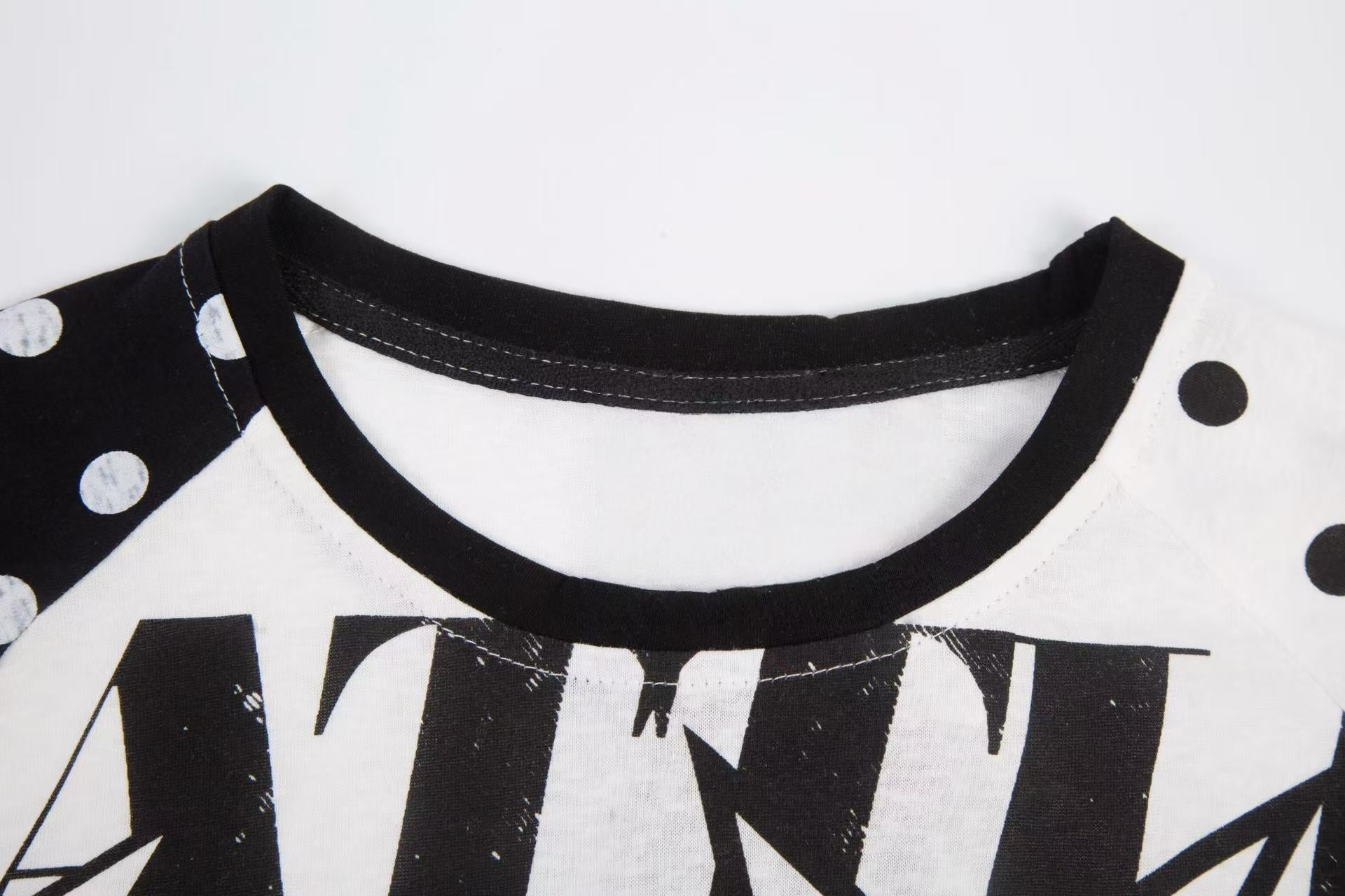 STARRVAINT “Starry City Contrast Raglan Tee”