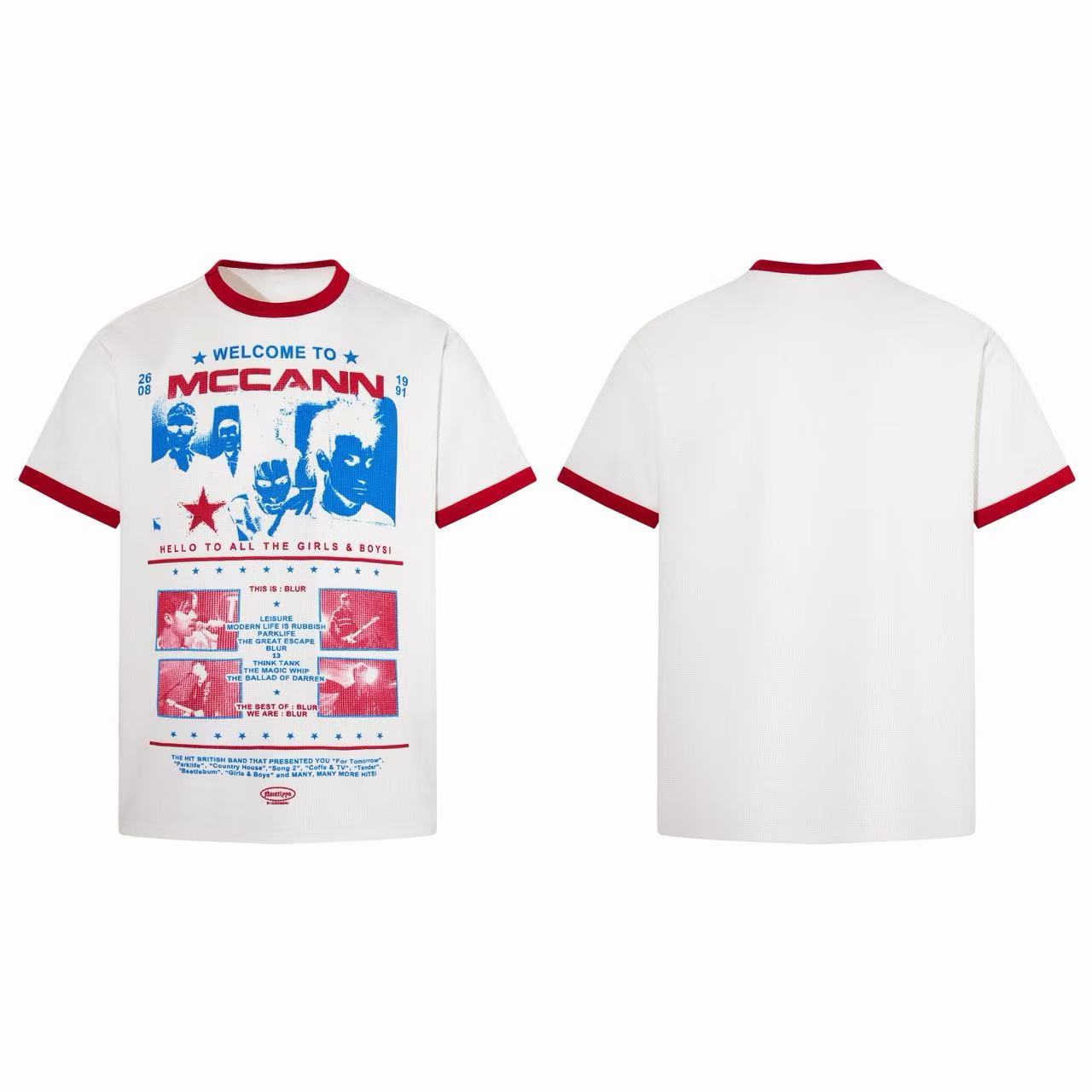 STARRVAINT McCann Vintage Band Graphic T-Shirt
