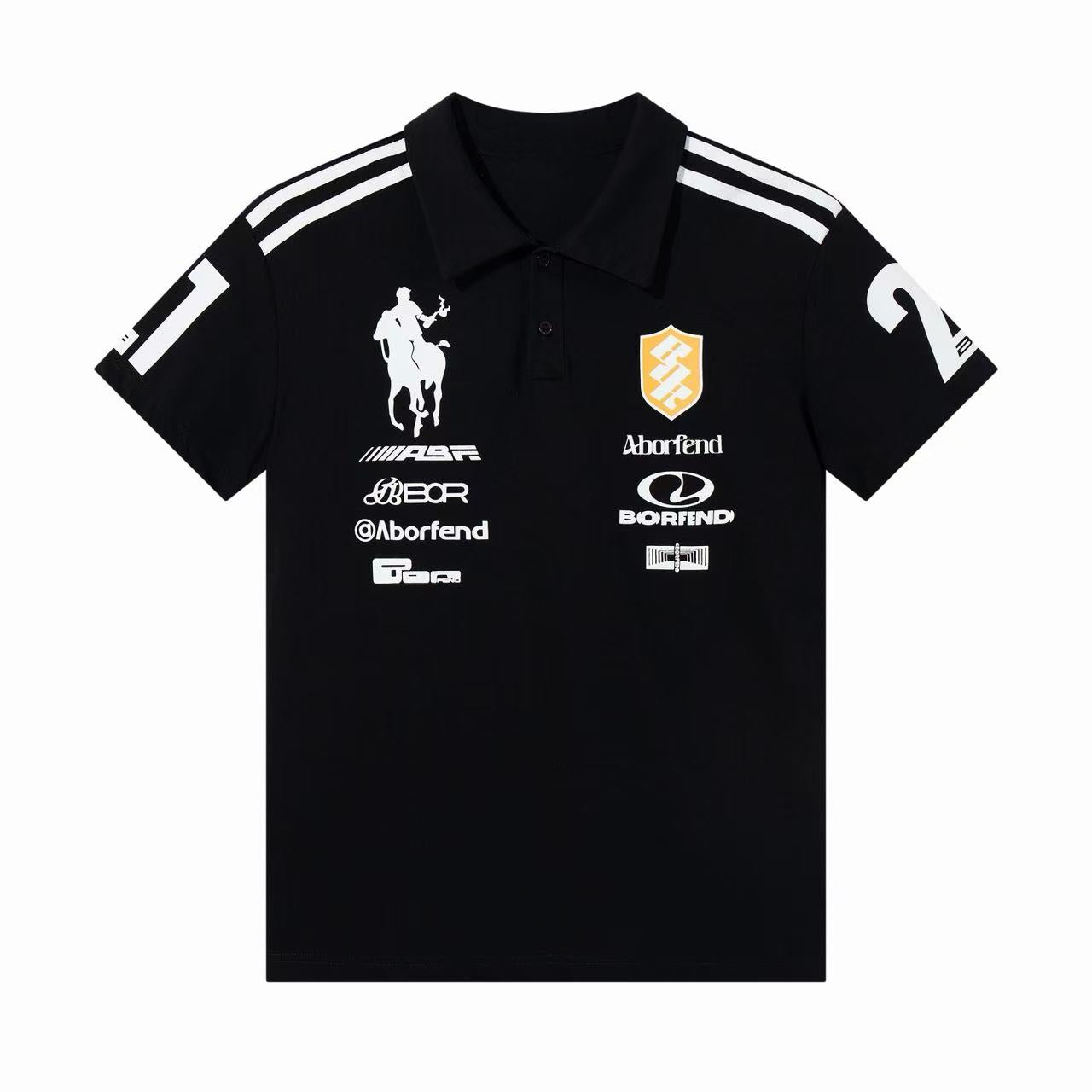 STARRVAINT “Racing Crest Polo Shirt”