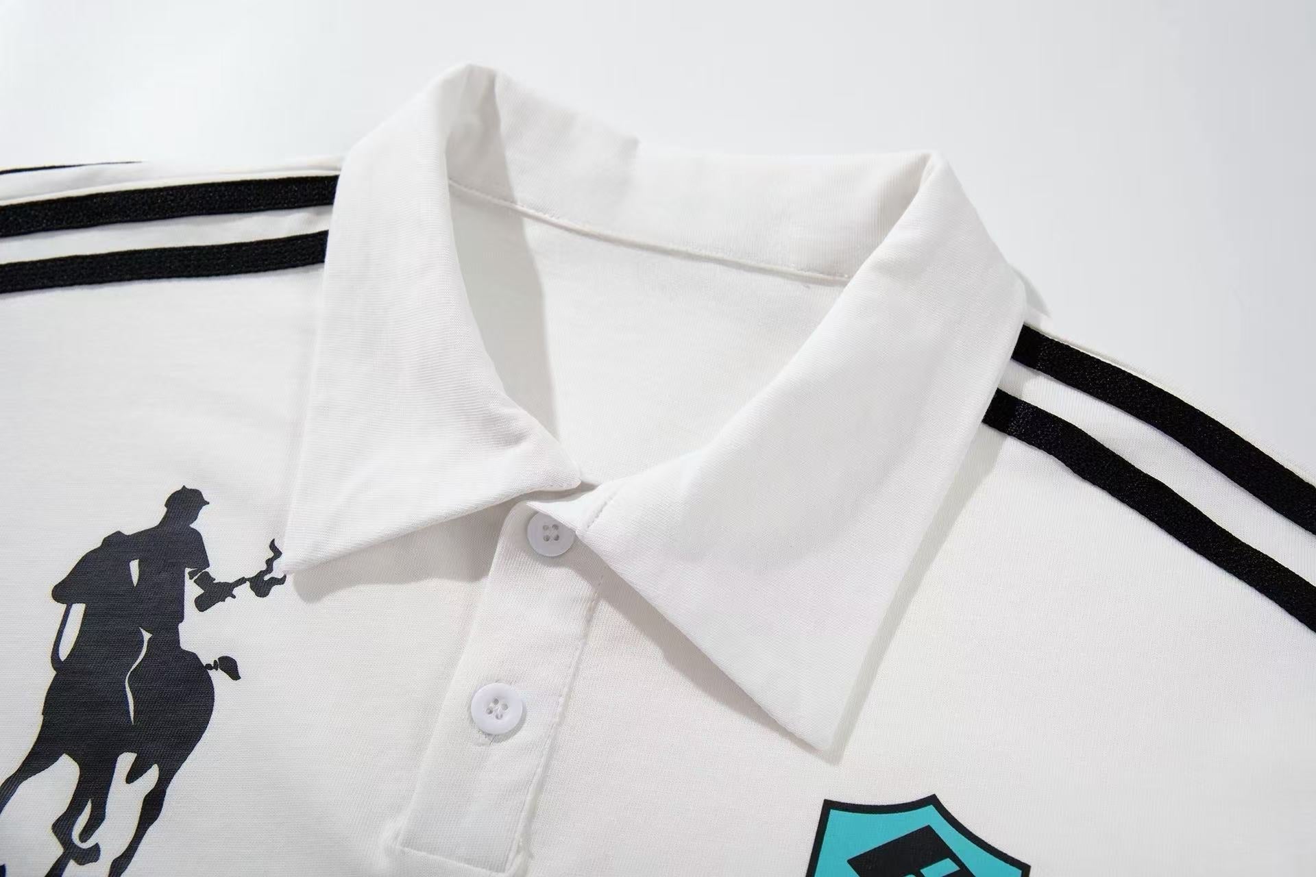 STARRVAINT “Racing Crest Polo Shirt”