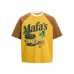 STARRVAINT Malibu Washed Raglan Tee