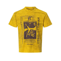 STARRVAINT Vintage Graphic Washed Tee