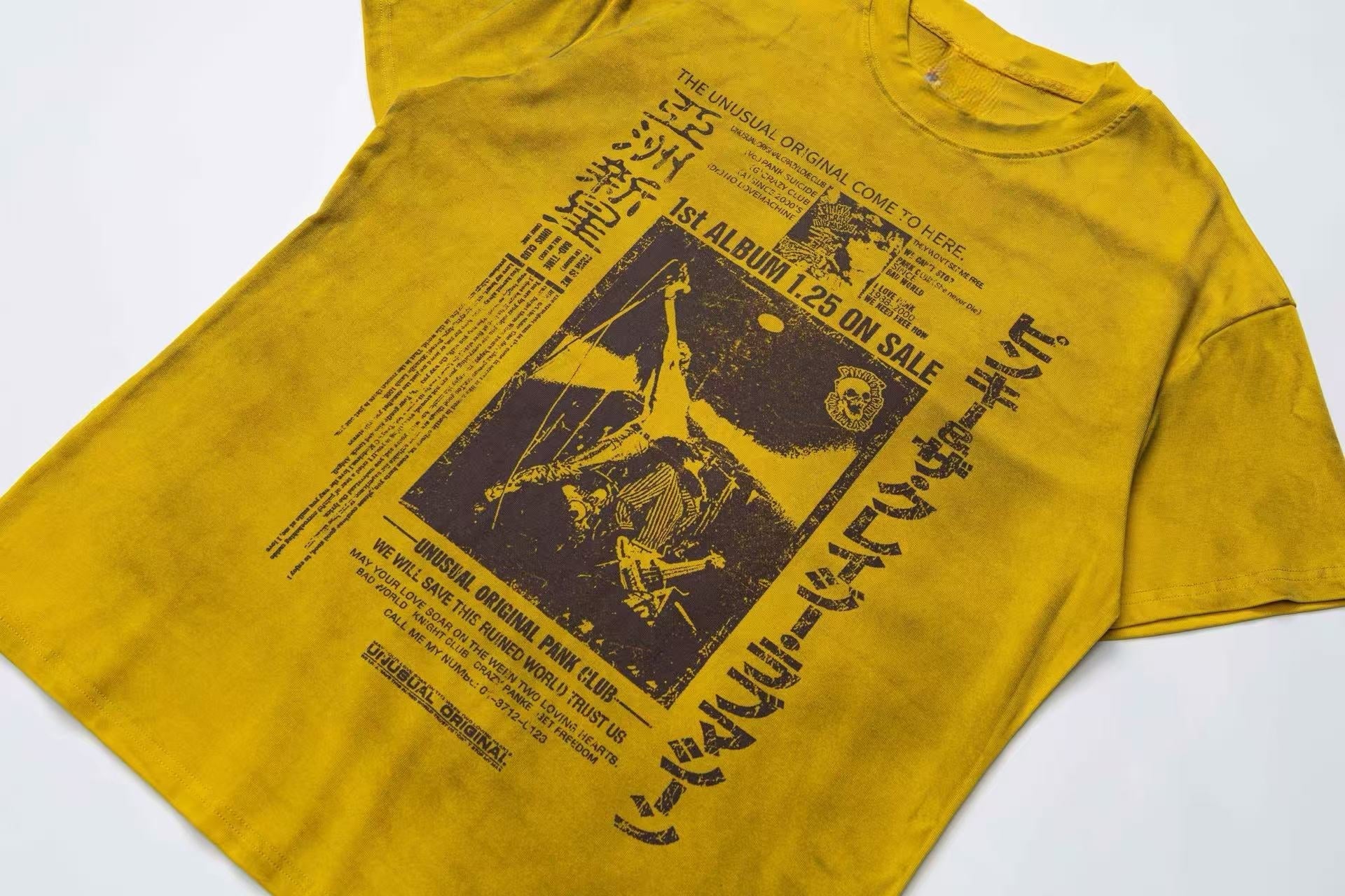 STARRVAINT Vintage Graphic Washed Tee