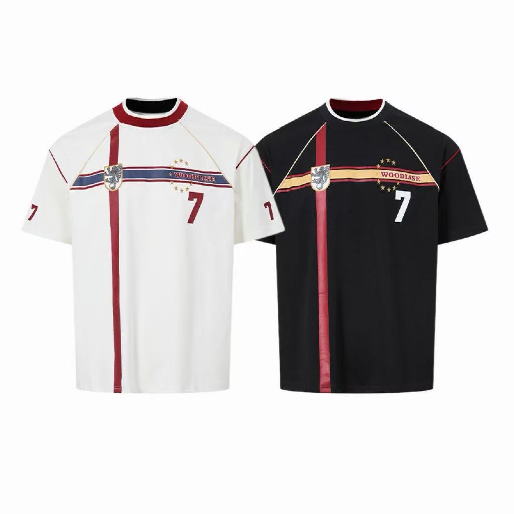 STARRVAINT Retro Football Jersey Tee