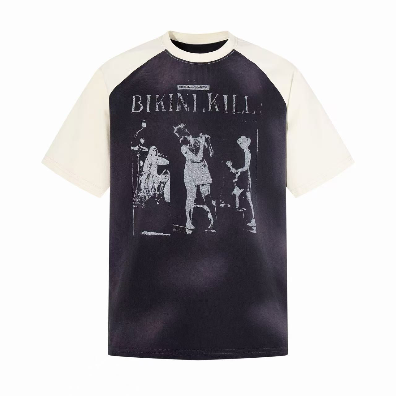 STARRVAINT Vintage Raglan Band Tee