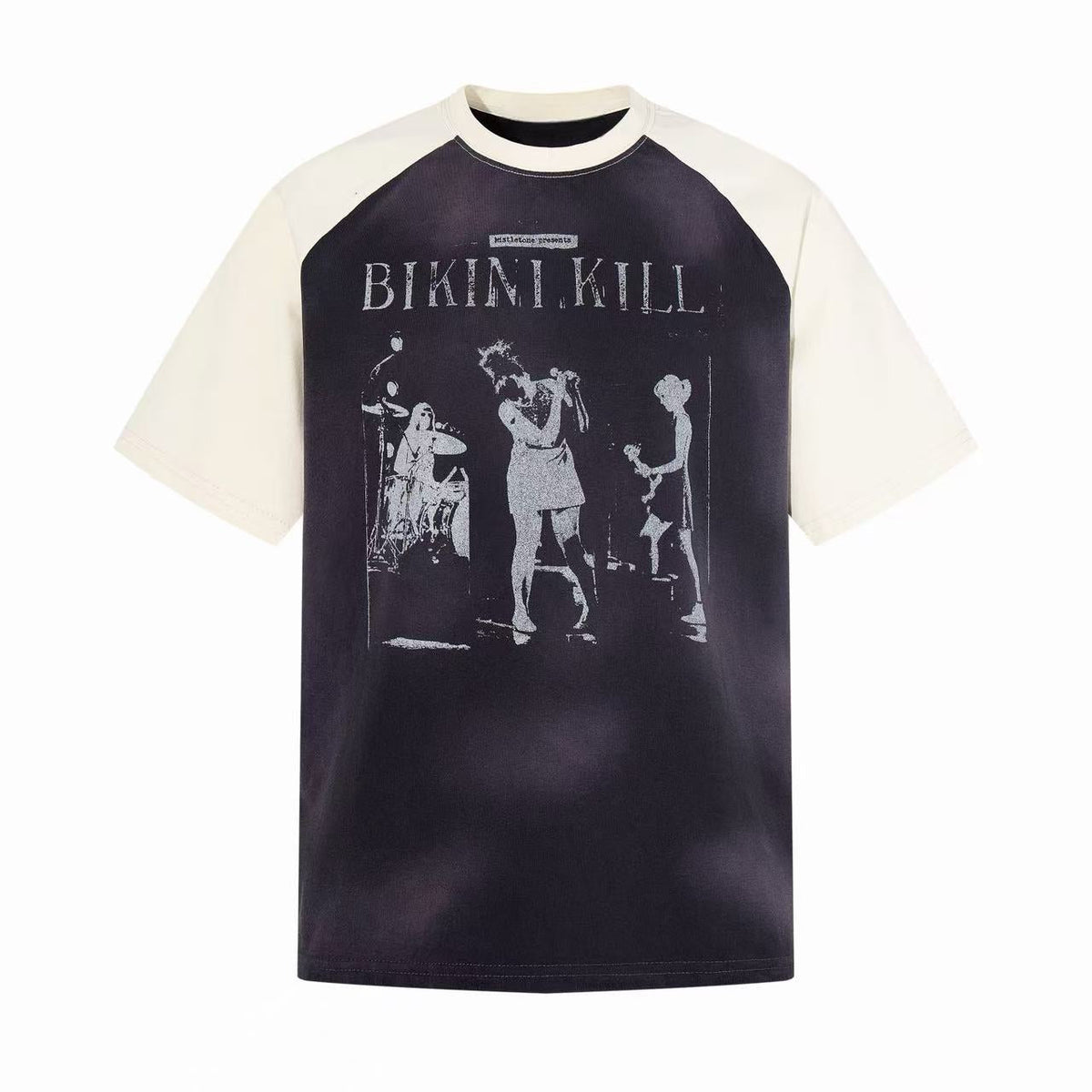 STARRVAINT Vintage Raglan Band Tee