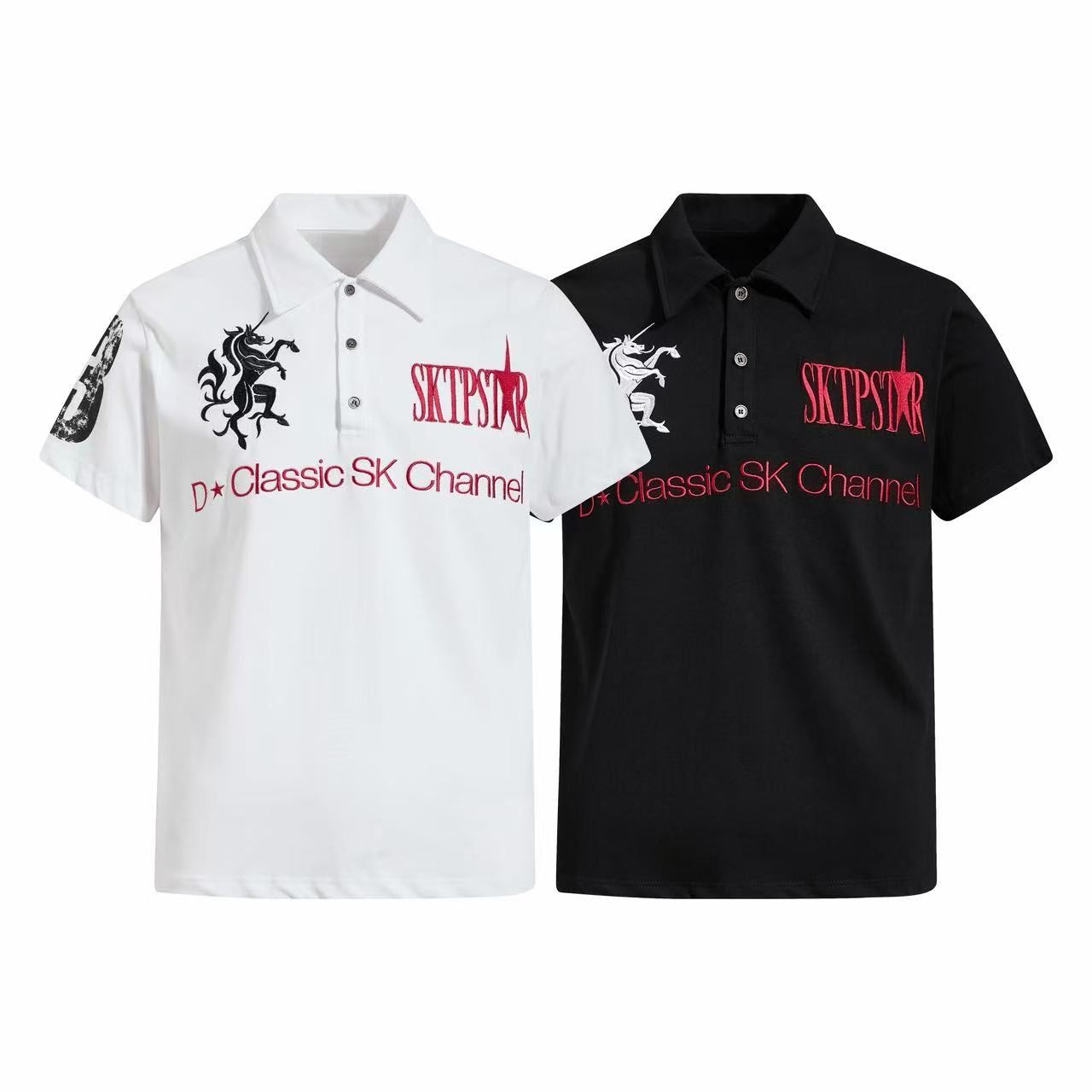 STARRVAINT SK Channel Polo Tee
