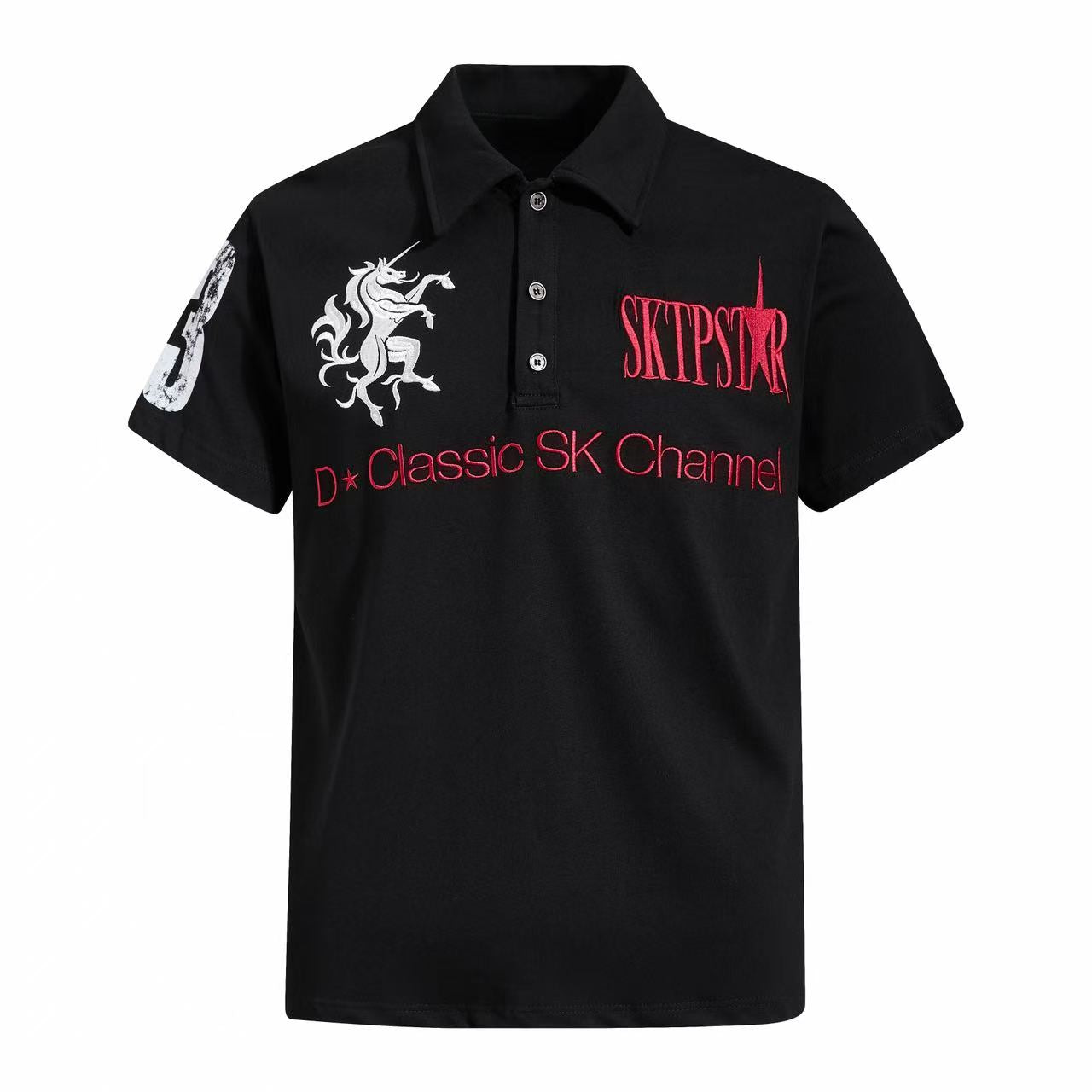 STARRVAINT SK Channel Polo Tee