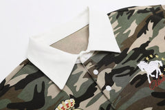 STARRVAINT Camo Heritage Polo Shirt