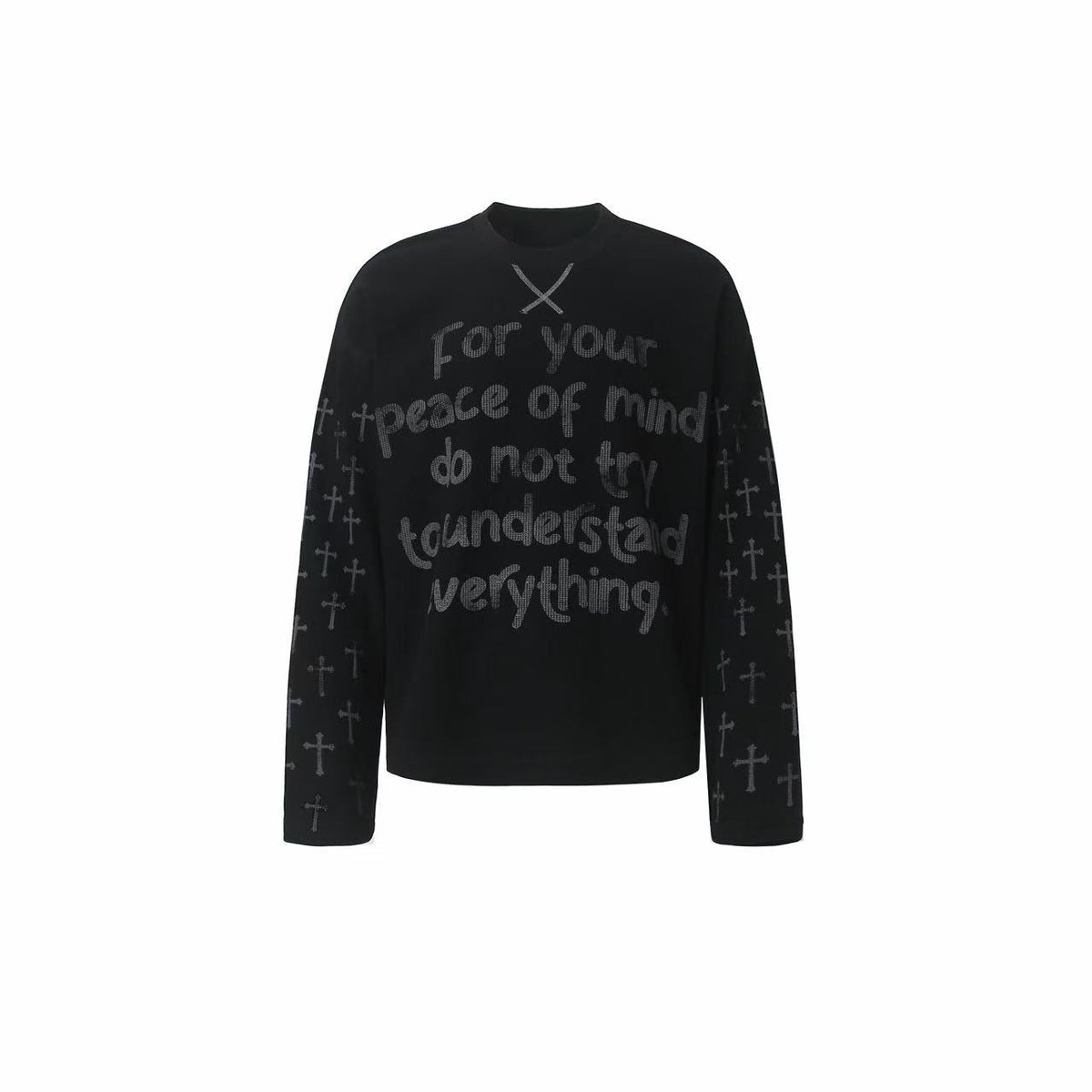 STARRVAINT Graphic Waffle Long Sleeve