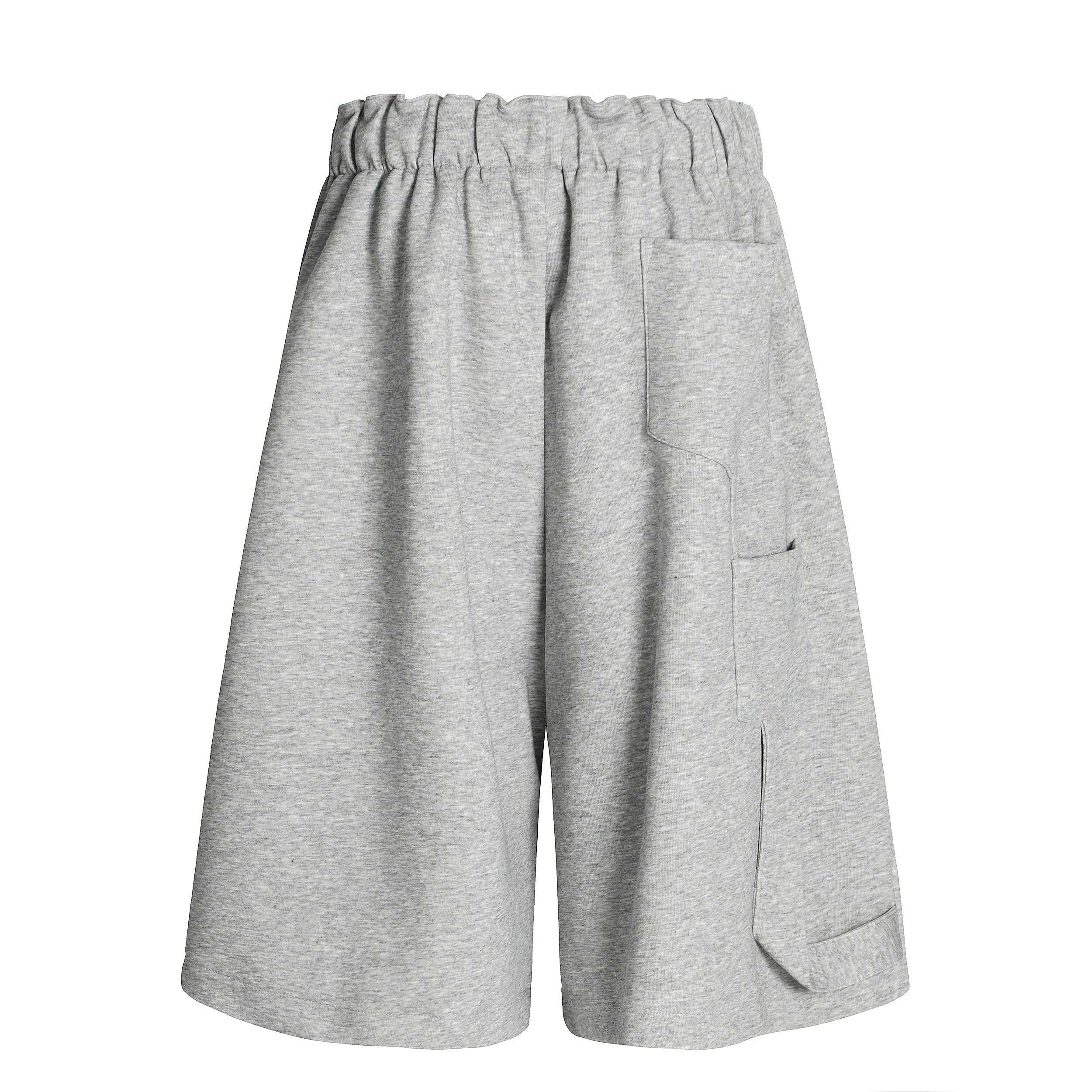 STARRVAINT “Minimal Lounge Wide Shorts”