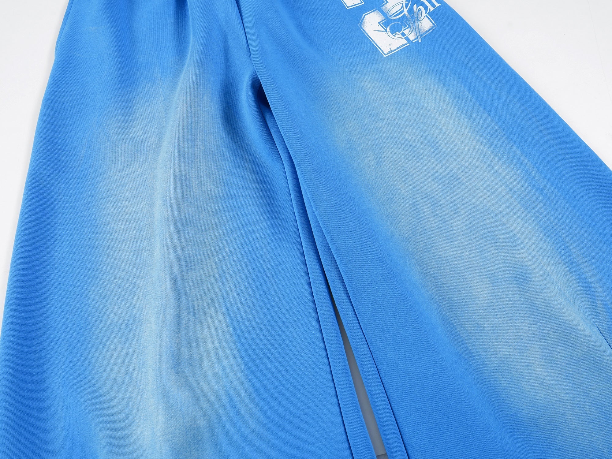 STARRVAINT Gradient Washed Wide-Leg Sweatpants
