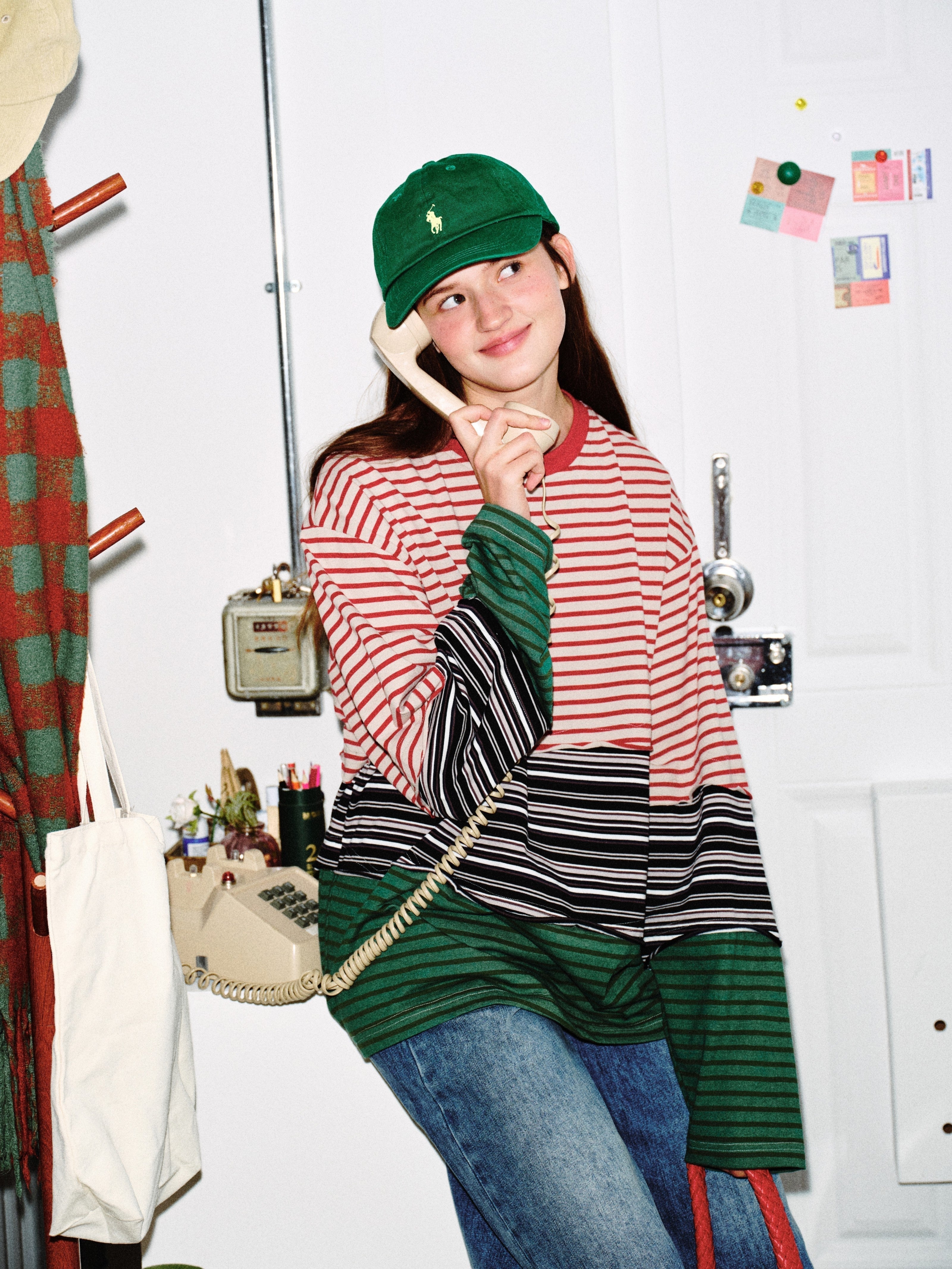 STARRVAINT Striped Long Sleeve Tee