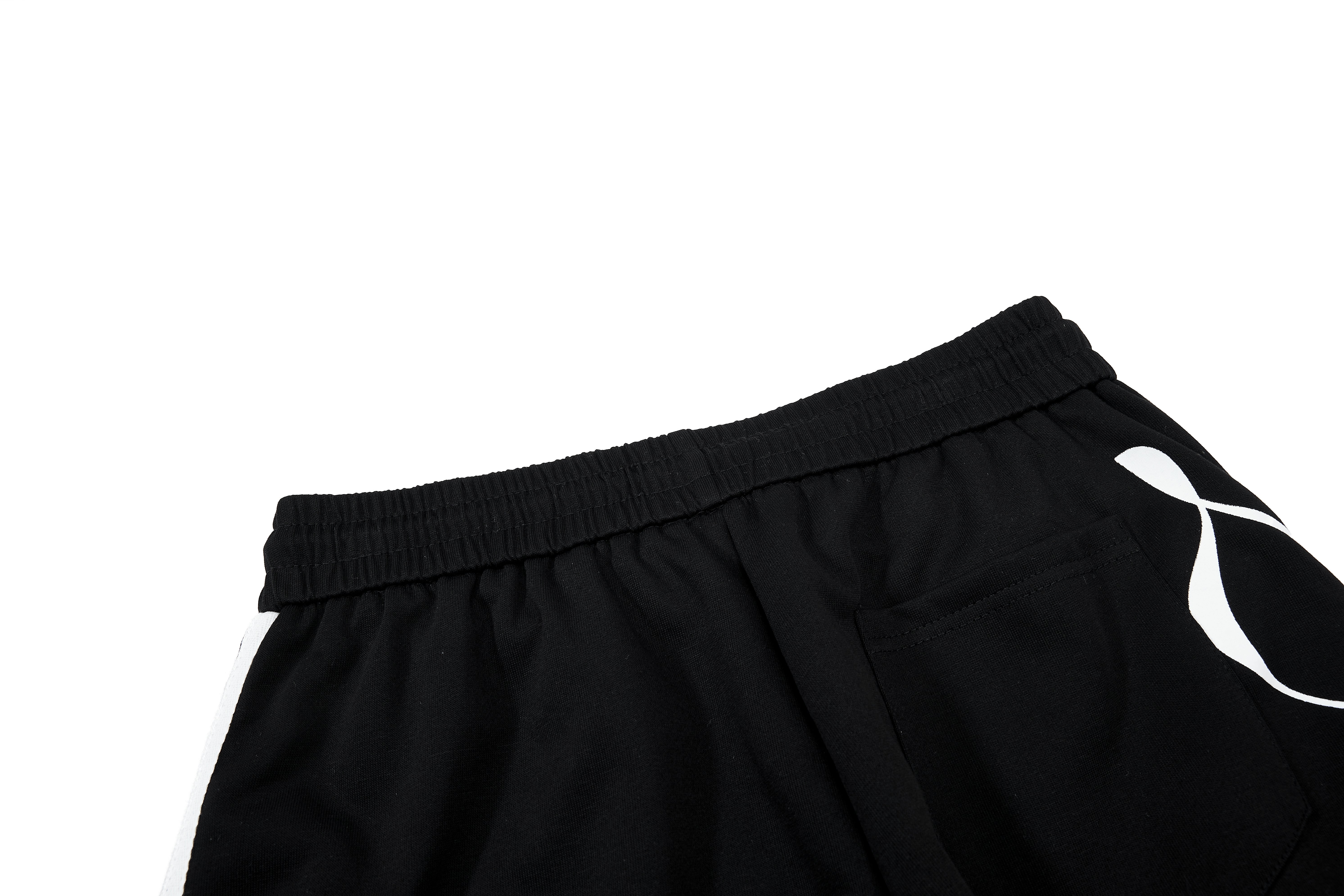 STARRVAINT Script Stripe Wide-Leg Sweatpants