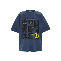 STARRVAINT Graphic Panel Oversized Tee