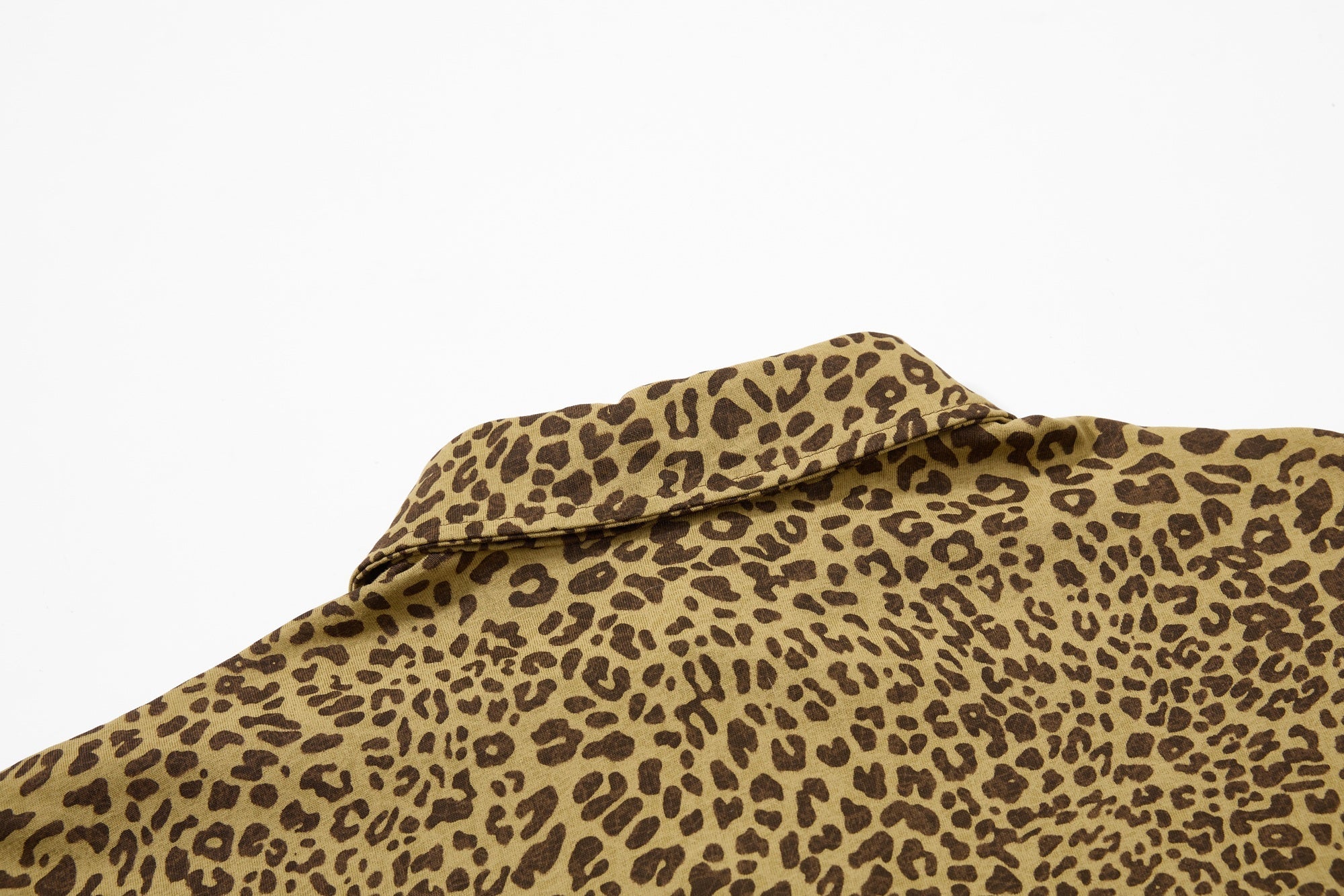 STARRVAINT Leopard Vintage Polo Tee