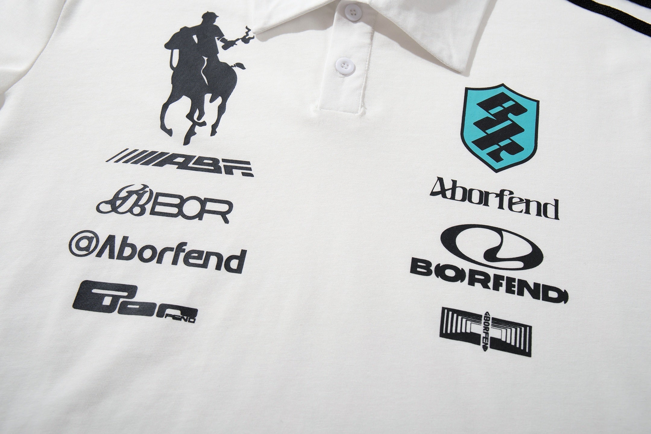 STARRVAINT “Racing Crest Polo Shirt”