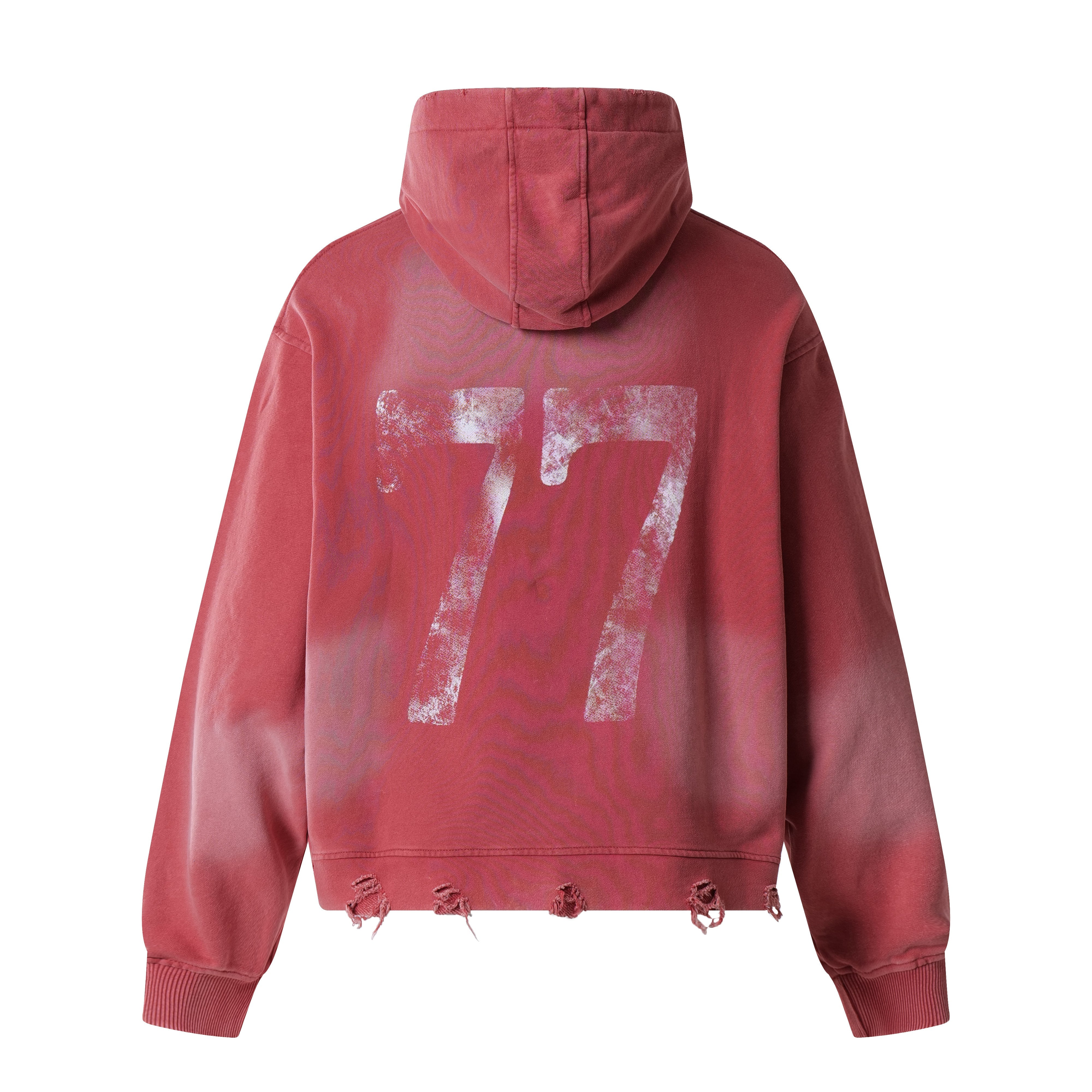 STARRVAINT Vintage Distressed Graphic Hoodie