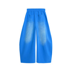 STARRVAINT Gradient Washed Wide-Leg Sweatpants