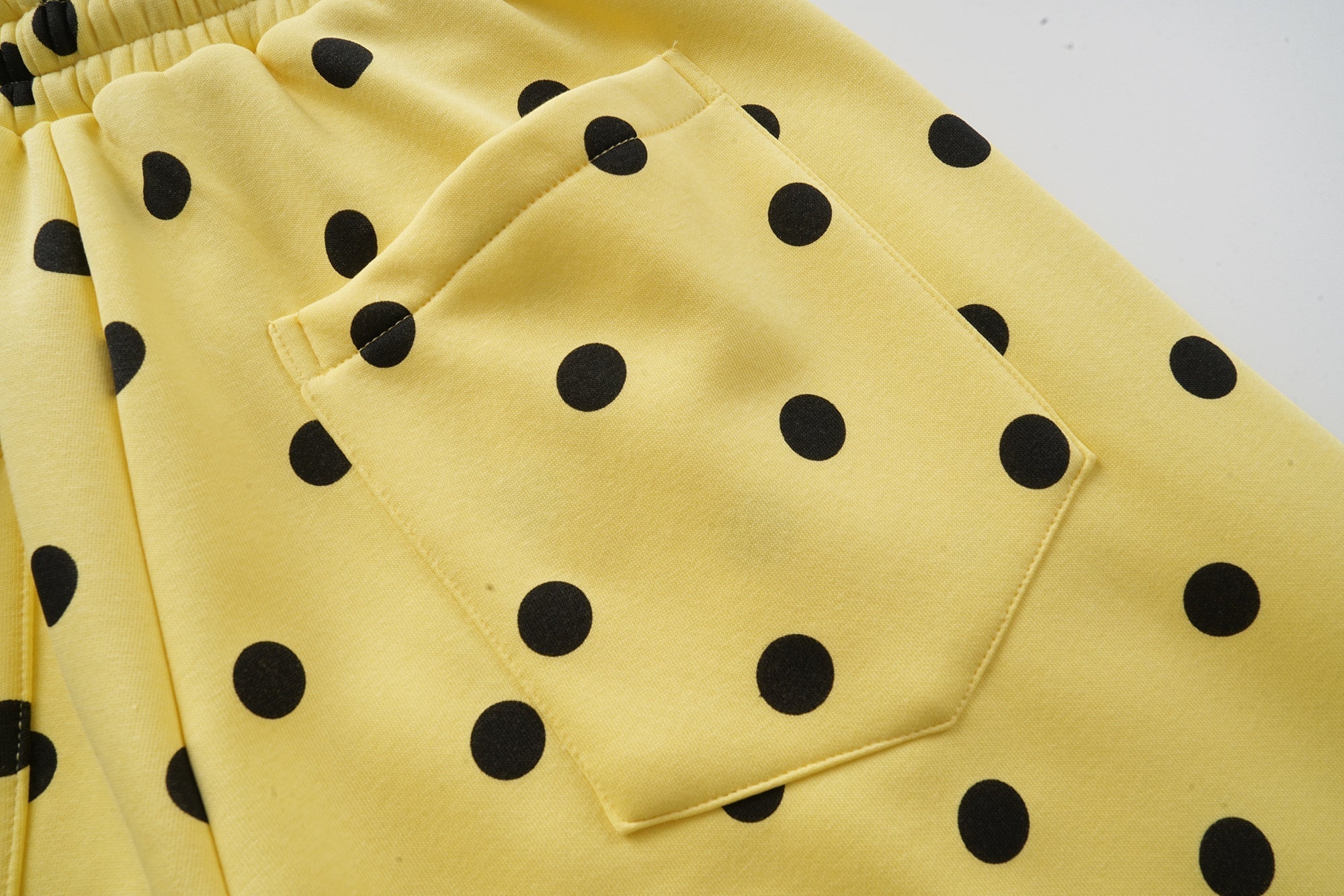 STARRVAINT Polka Dot Wide-Leg Pants