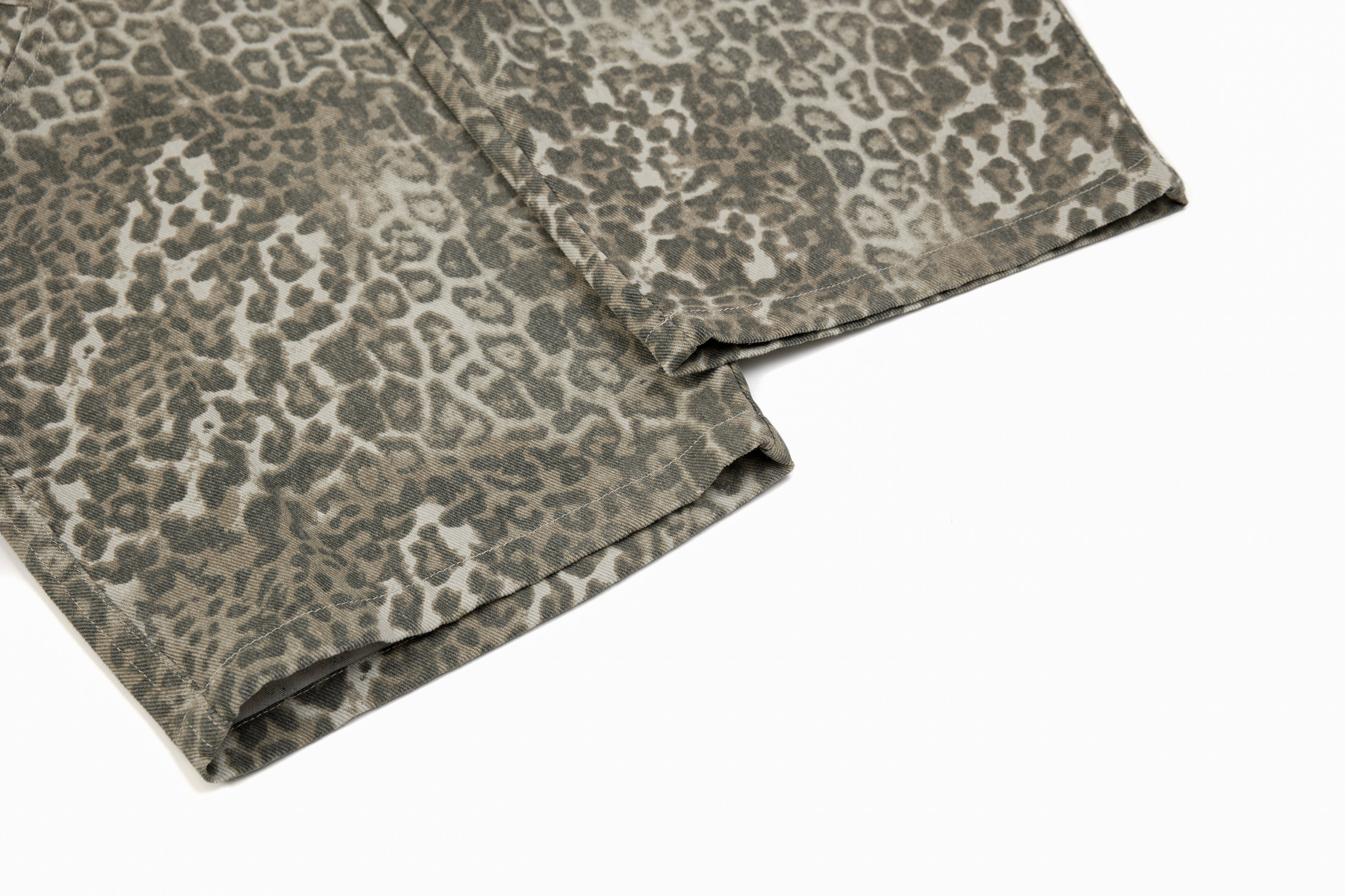 STARRVAINT Leopard Barrel Pants