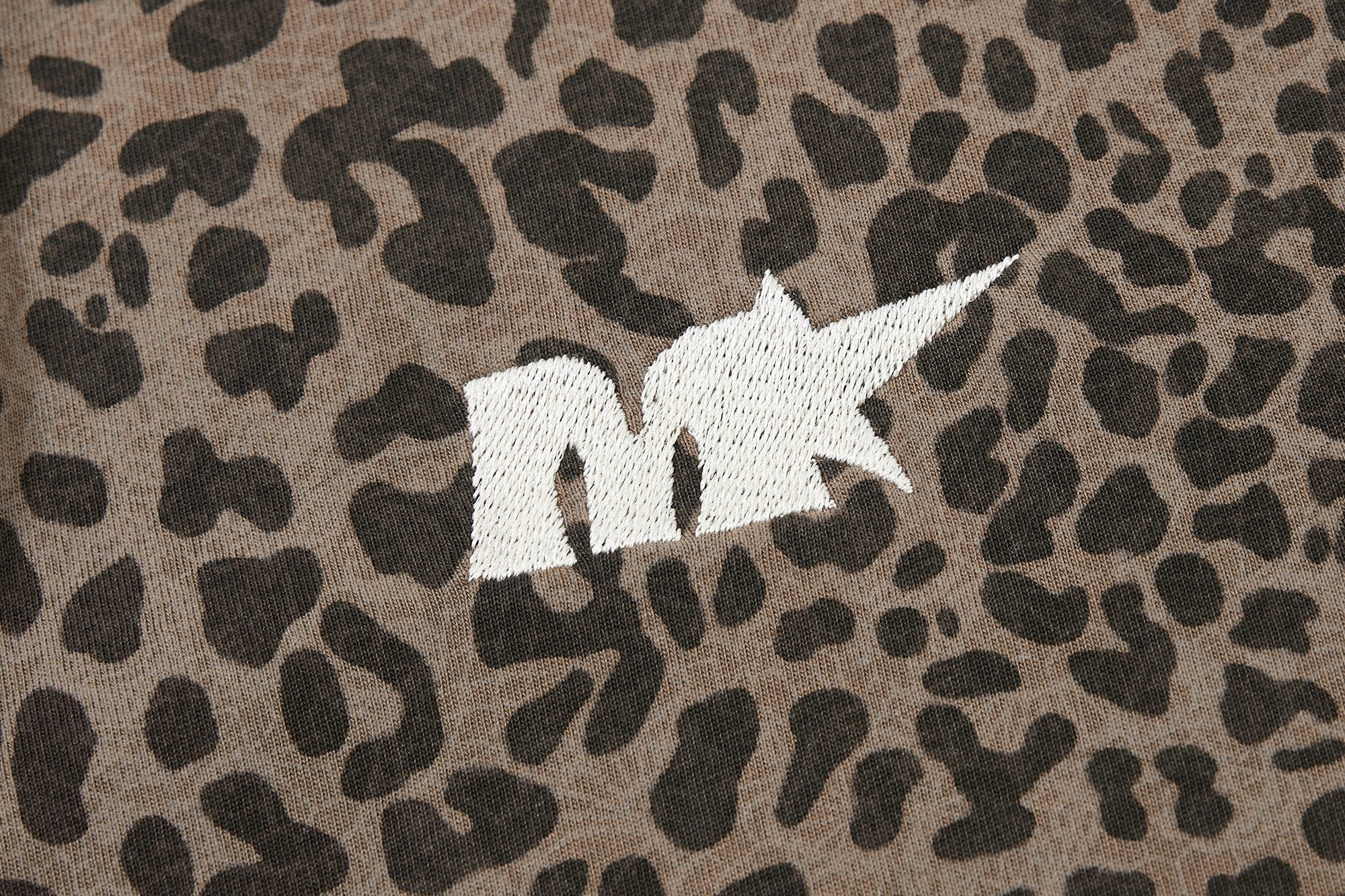 STARRVAINT Leopard Vintage Polo Tee