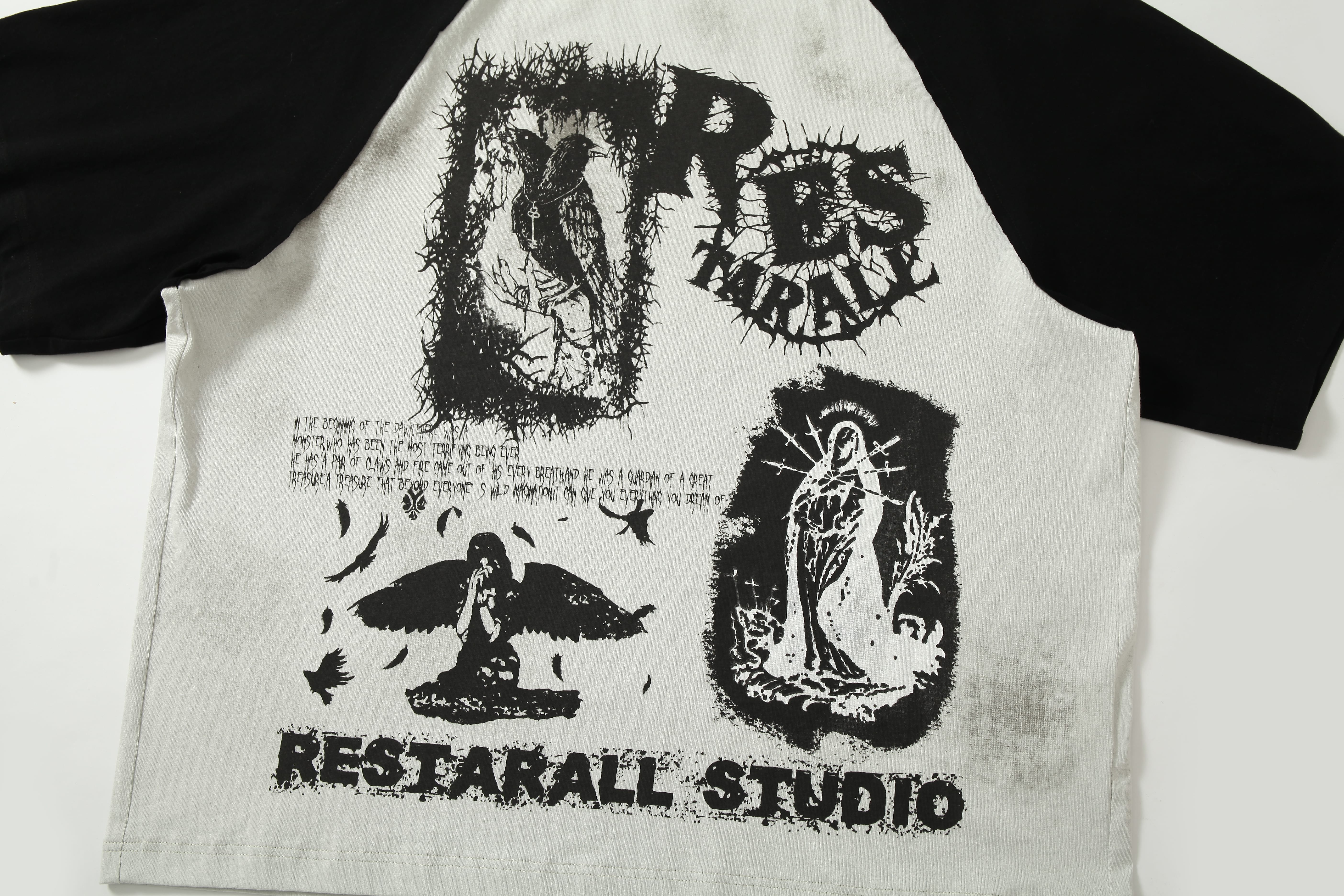 STARRVAINT Raglan Graphic Tee