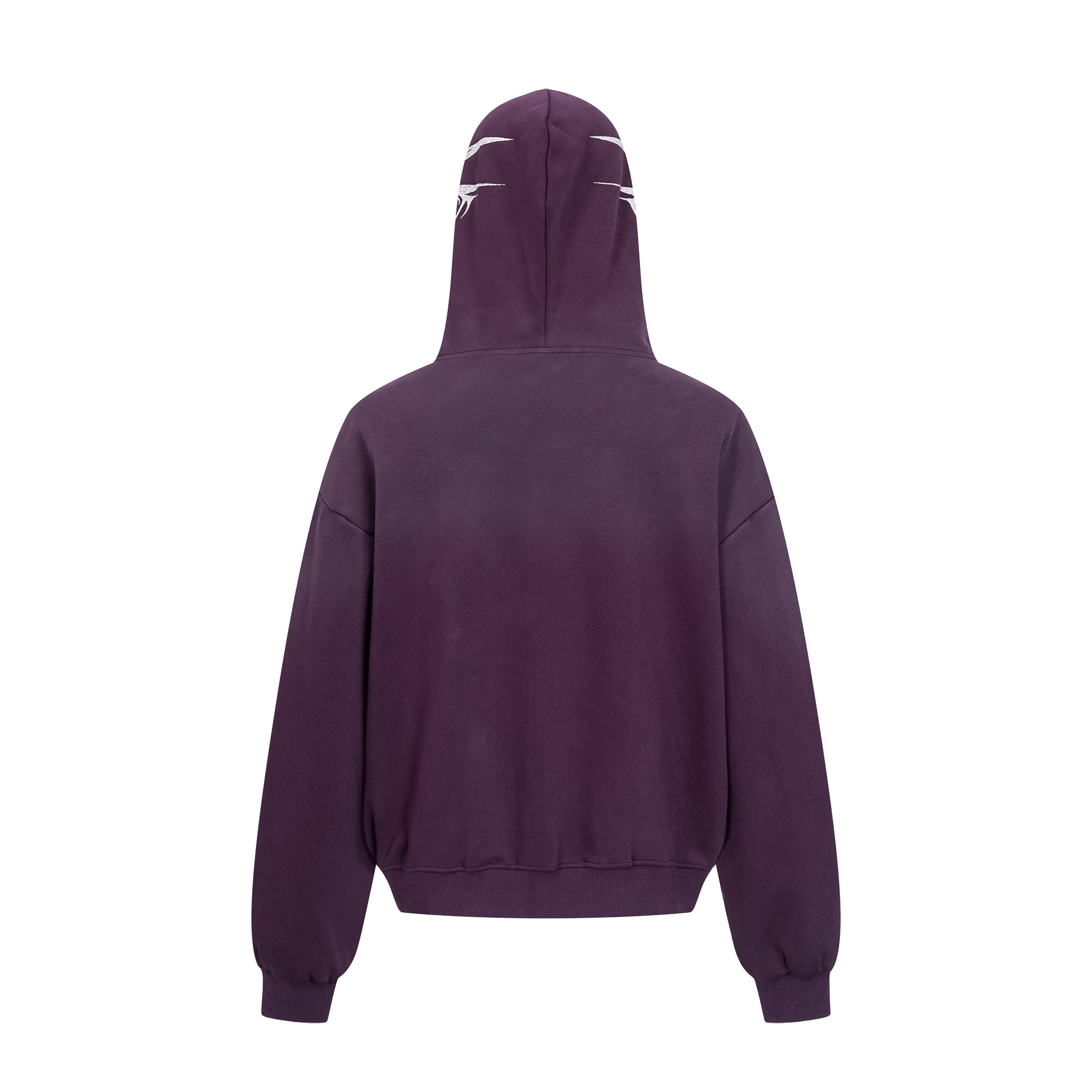 STARRVAINT Full-Script Zip Hoodie