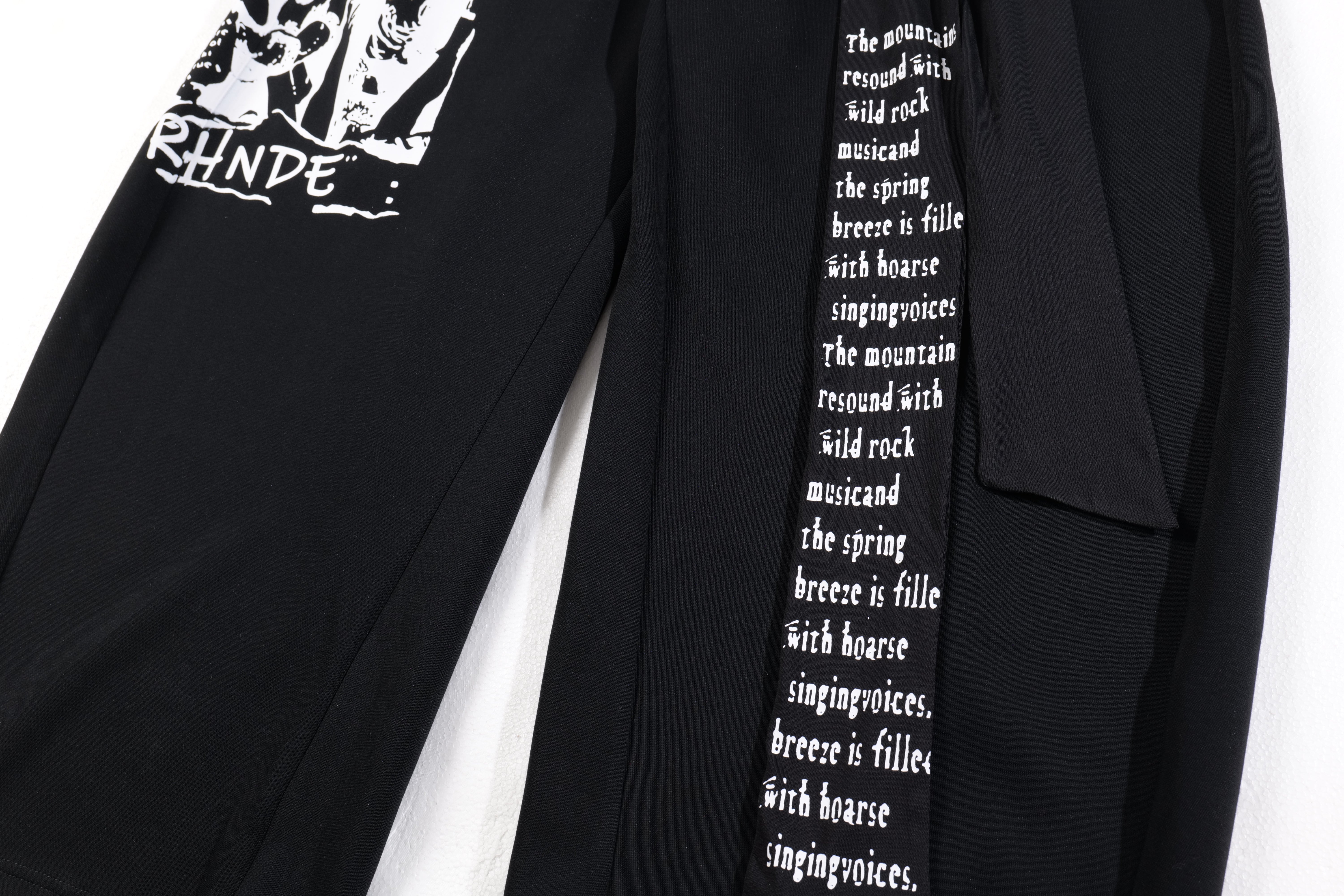 STARRVAINT Rock Graphic Wrap Pants