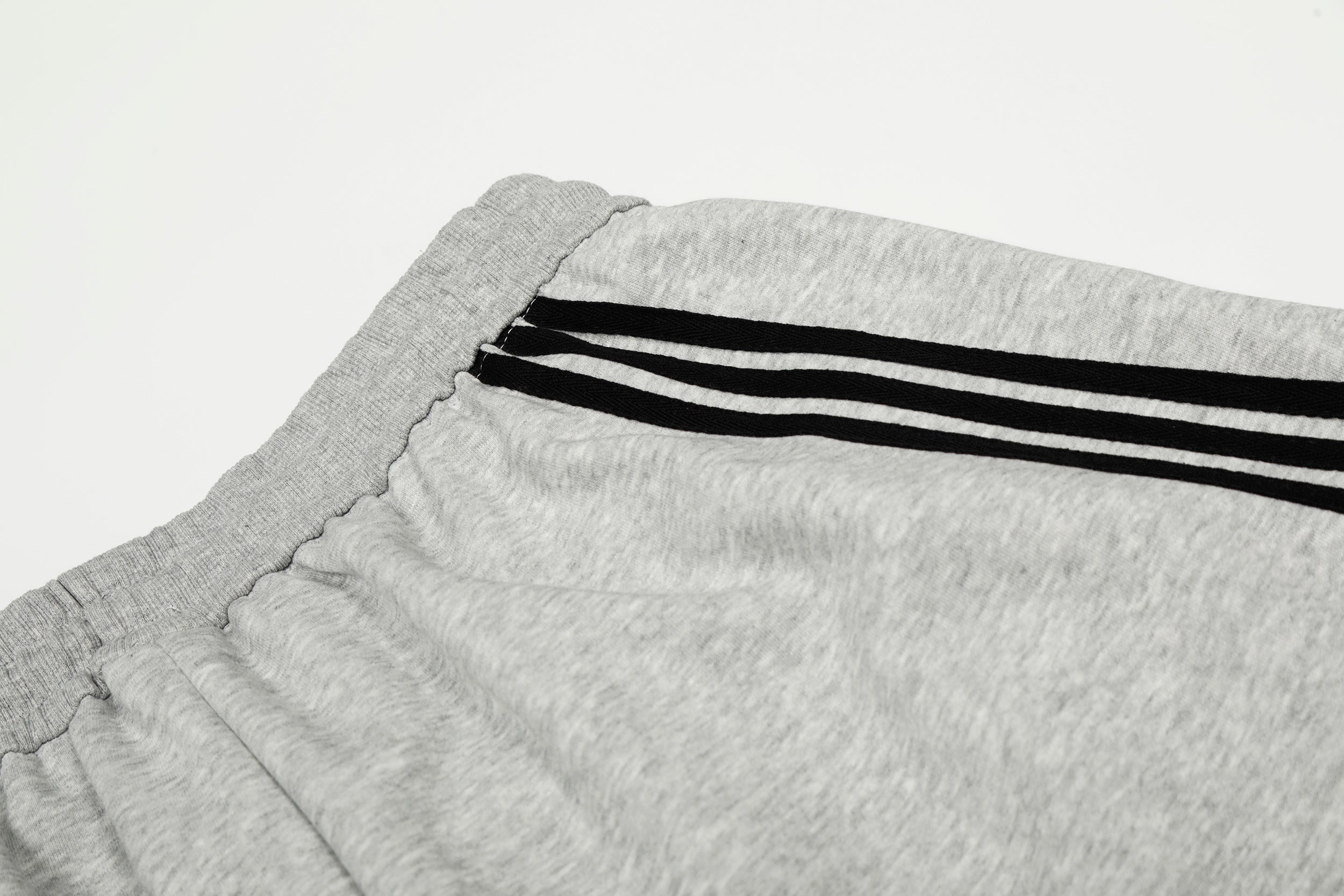 STARRVAINT Curved Stripe Wide-Leg Pants