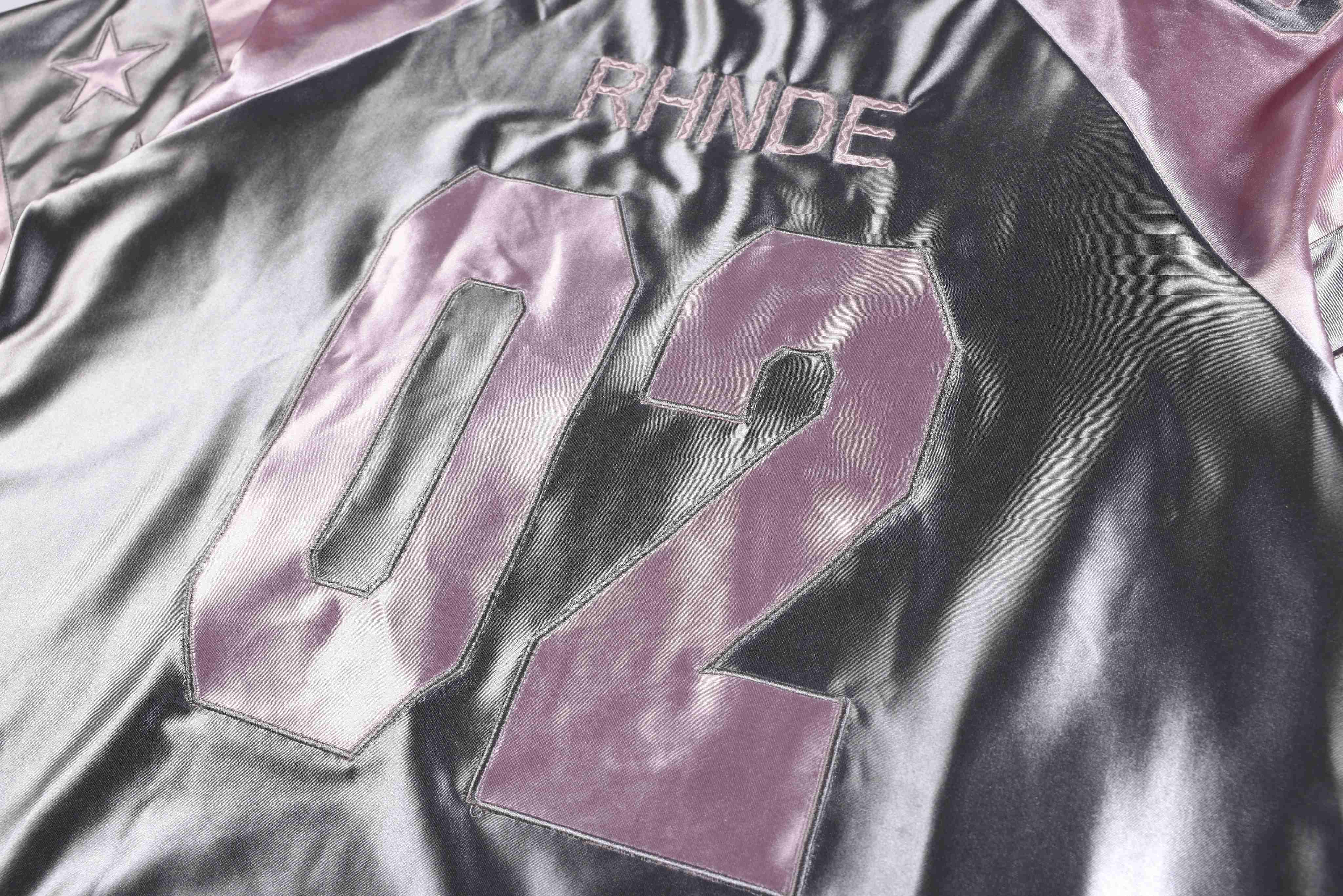 STARRVAINT Metallic Varsity Jersey Tee