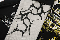 STARRVAINT Layered Graphic Long Sleeve Tee