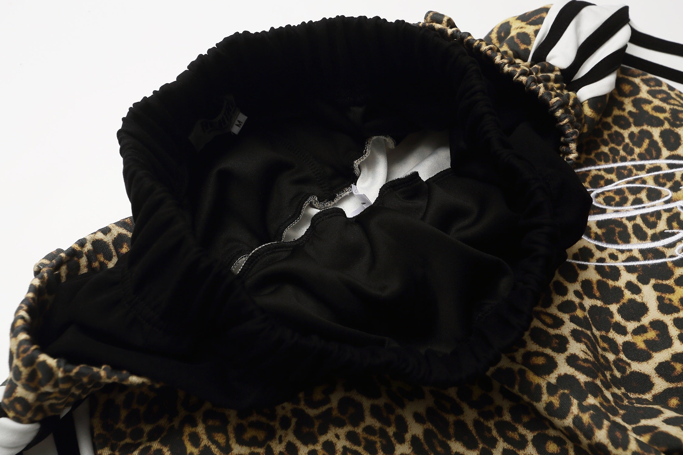 STARRVAINT Leopard Waist Sport Shorts
