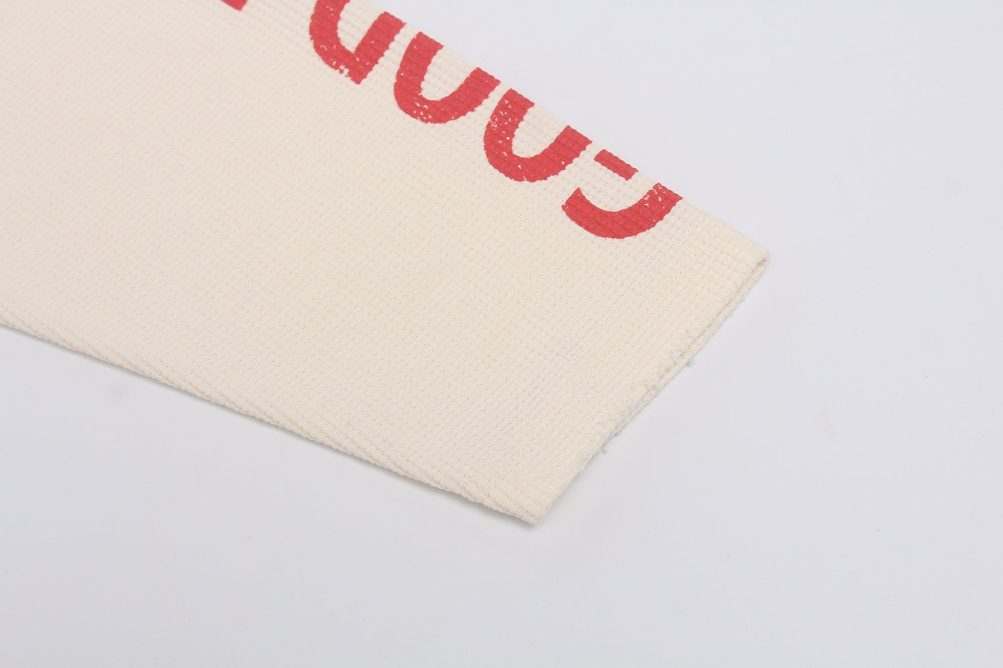STARRVAINT Waffle Graphic Long Sleeve