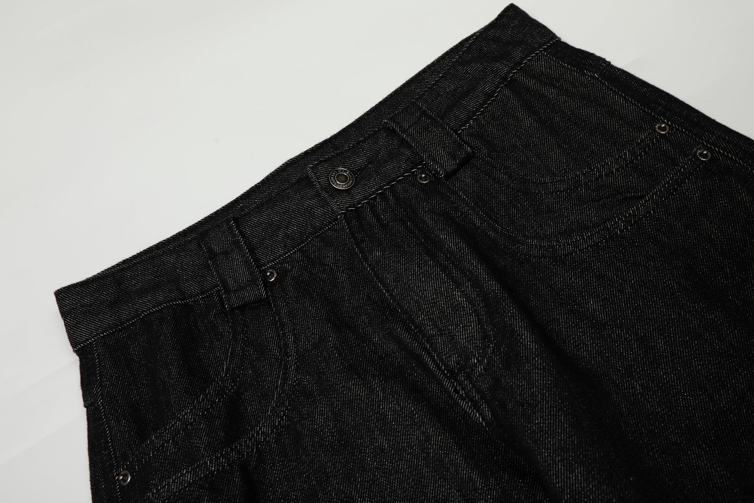 STARRVAINT Structured Panel Balloon Wide-Leg Jeans